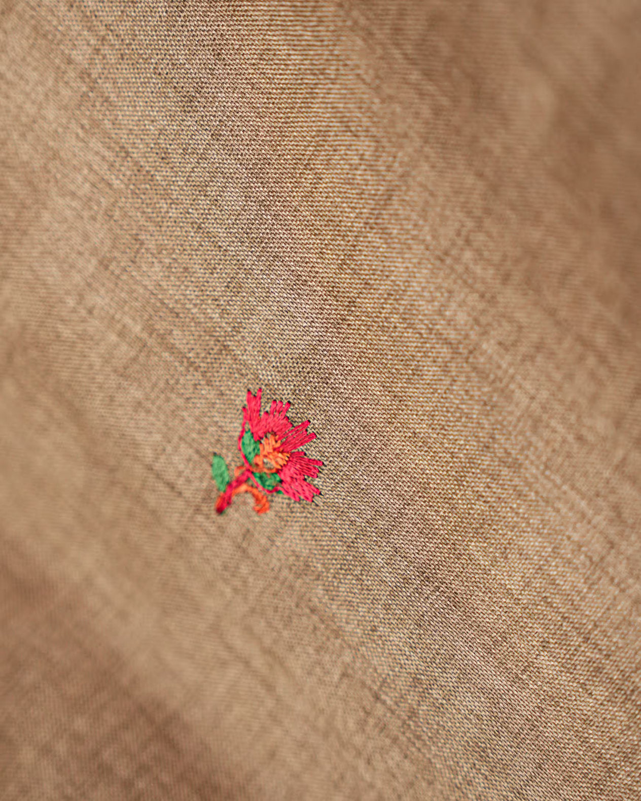 Earthy Color Tusser Saree