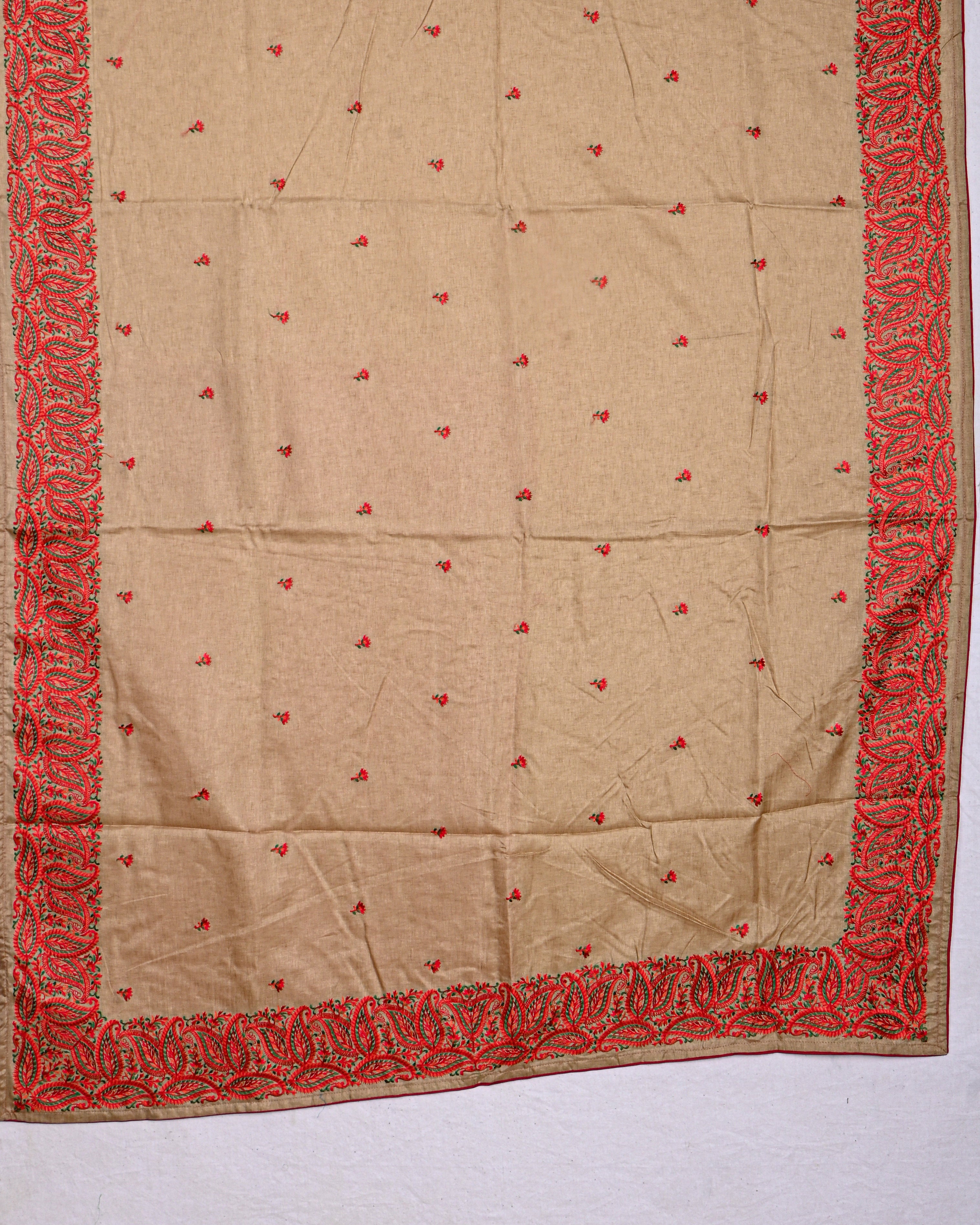 Off White color Tusser Saree