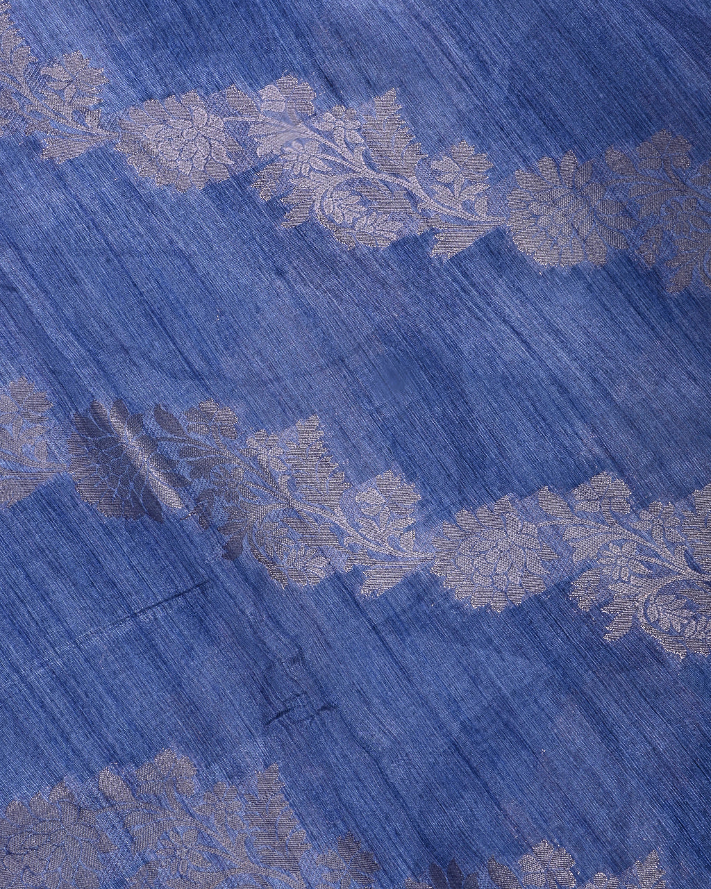 Navy Blue Color Silk Saree