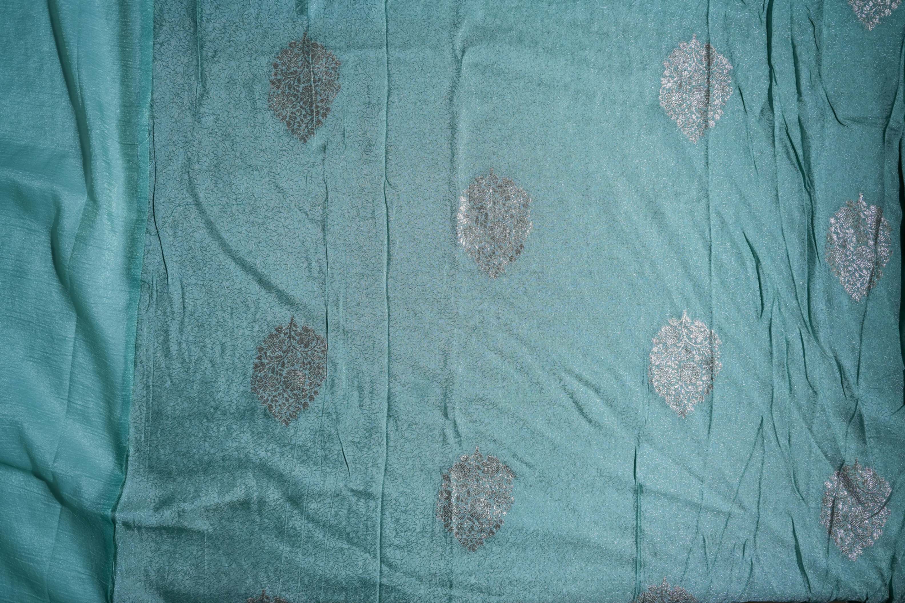 Ferozi Embroidery Organza Saree