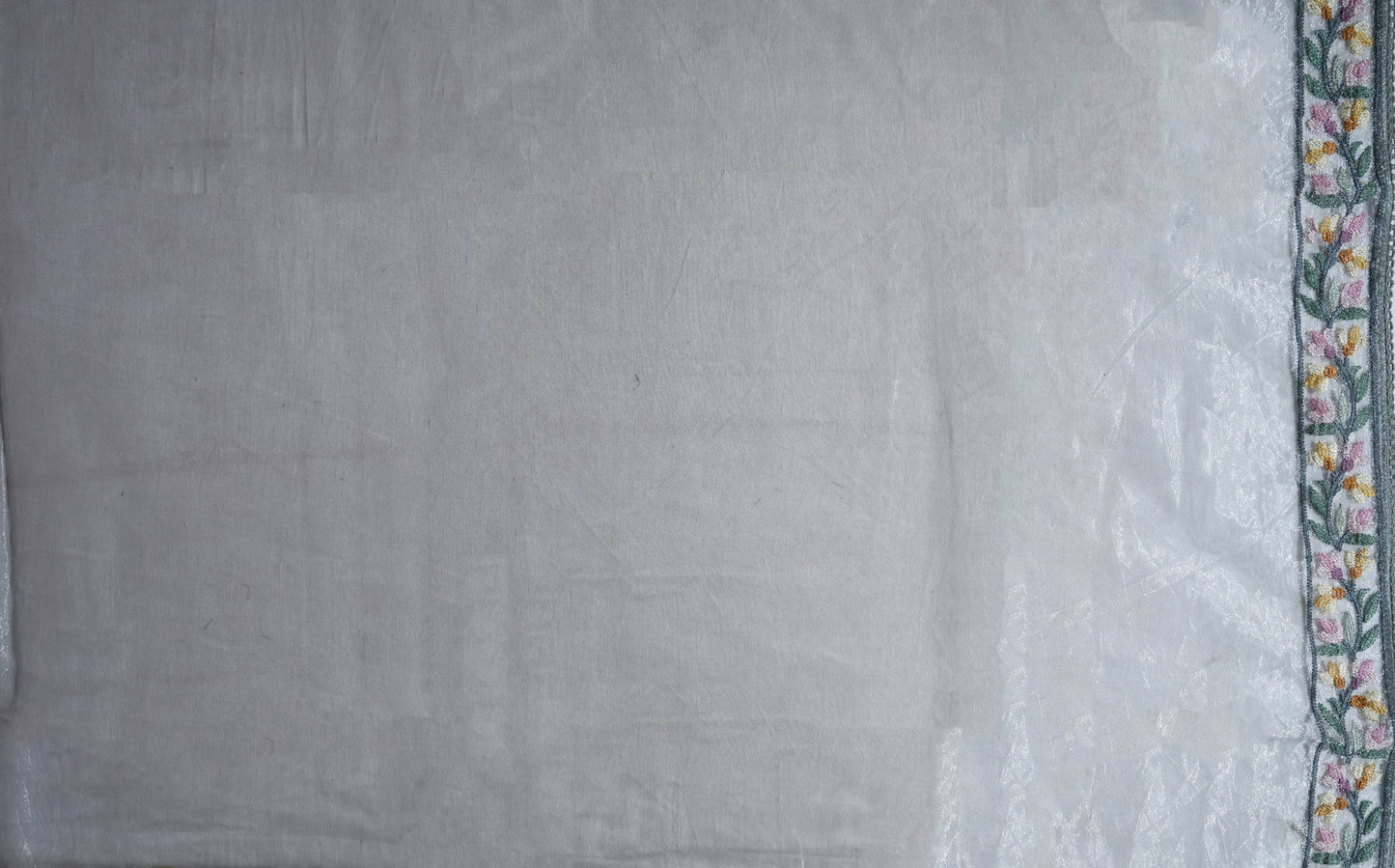 Ferozi Embroidery Organza Saree