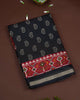 Black Color Chanderi Saree