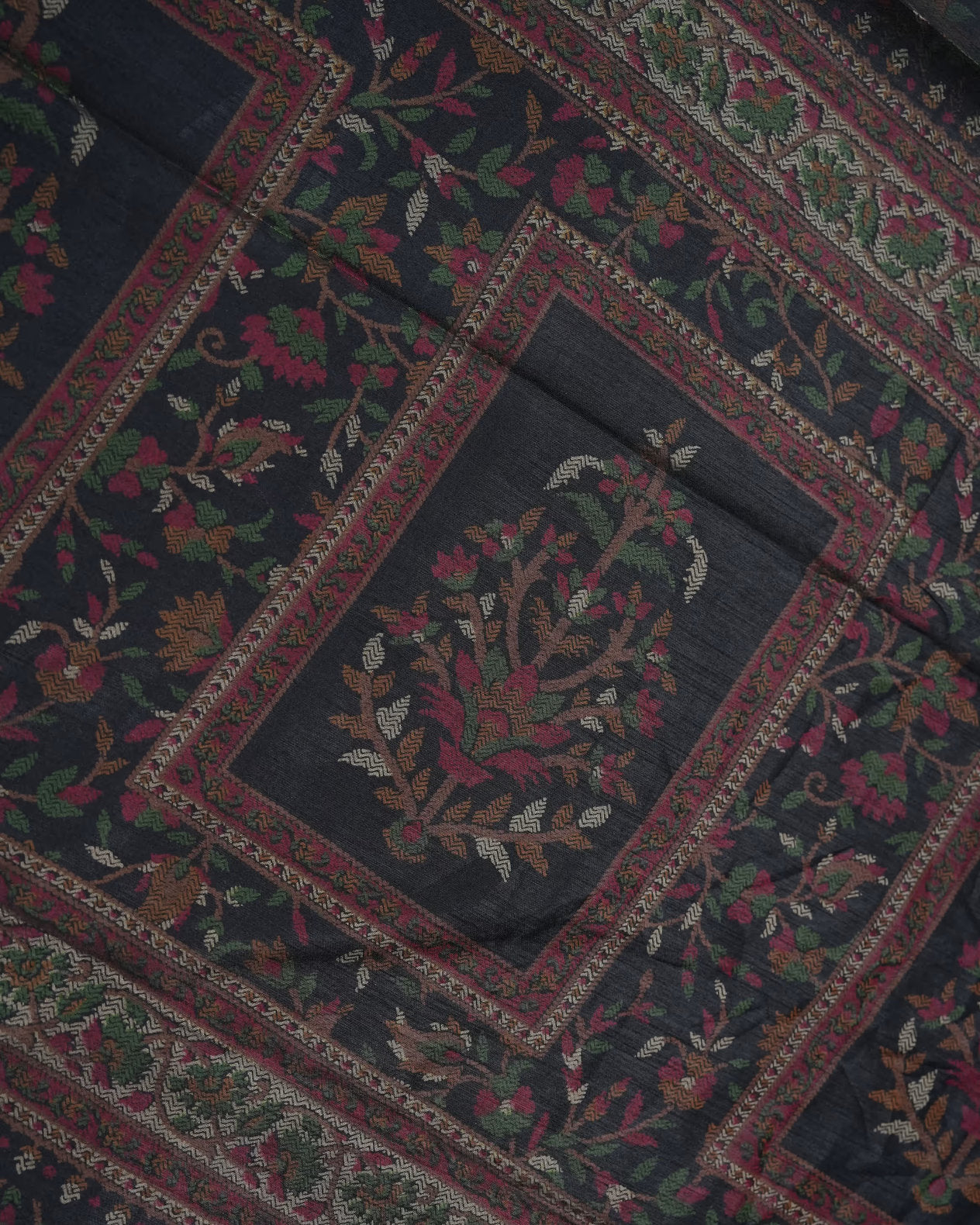 Black Color Silk Saree