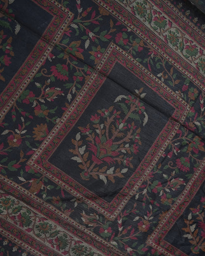 Black Color Silk Saree