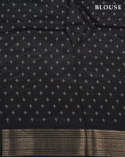 Black Color Silk Saree