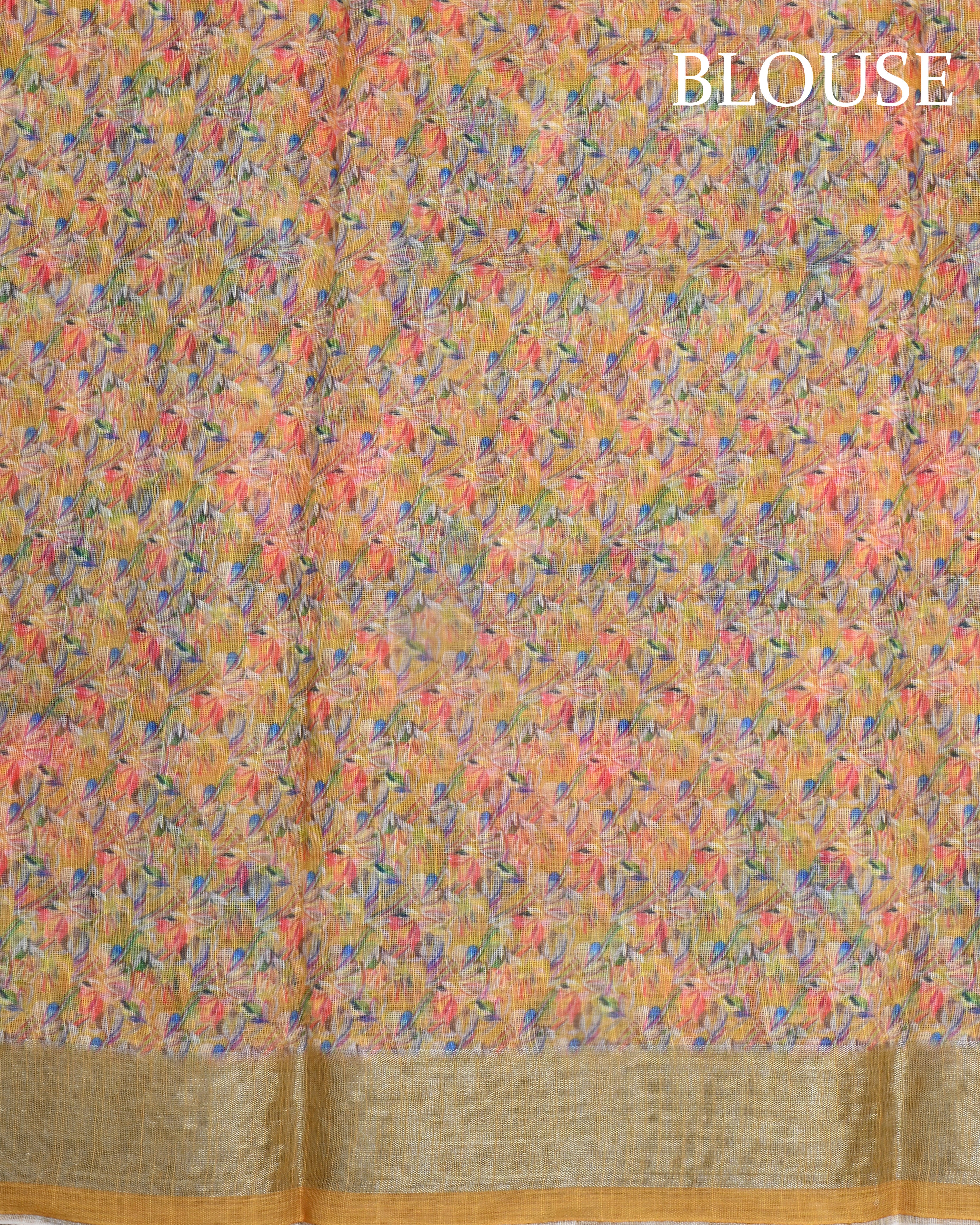 Green Color Lenin Saree