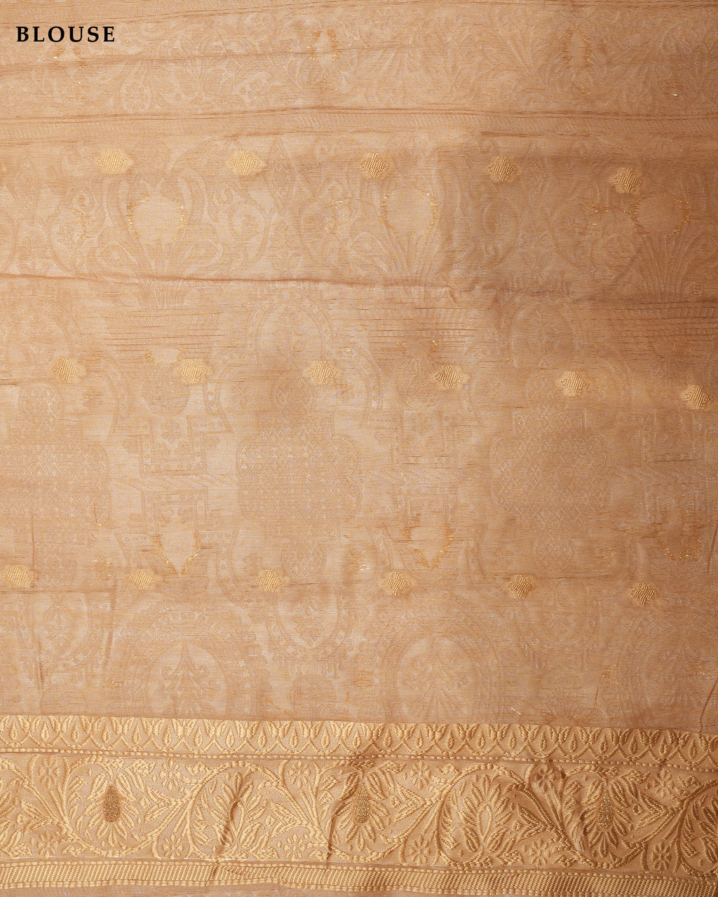 Pastel color Chanderi Saree