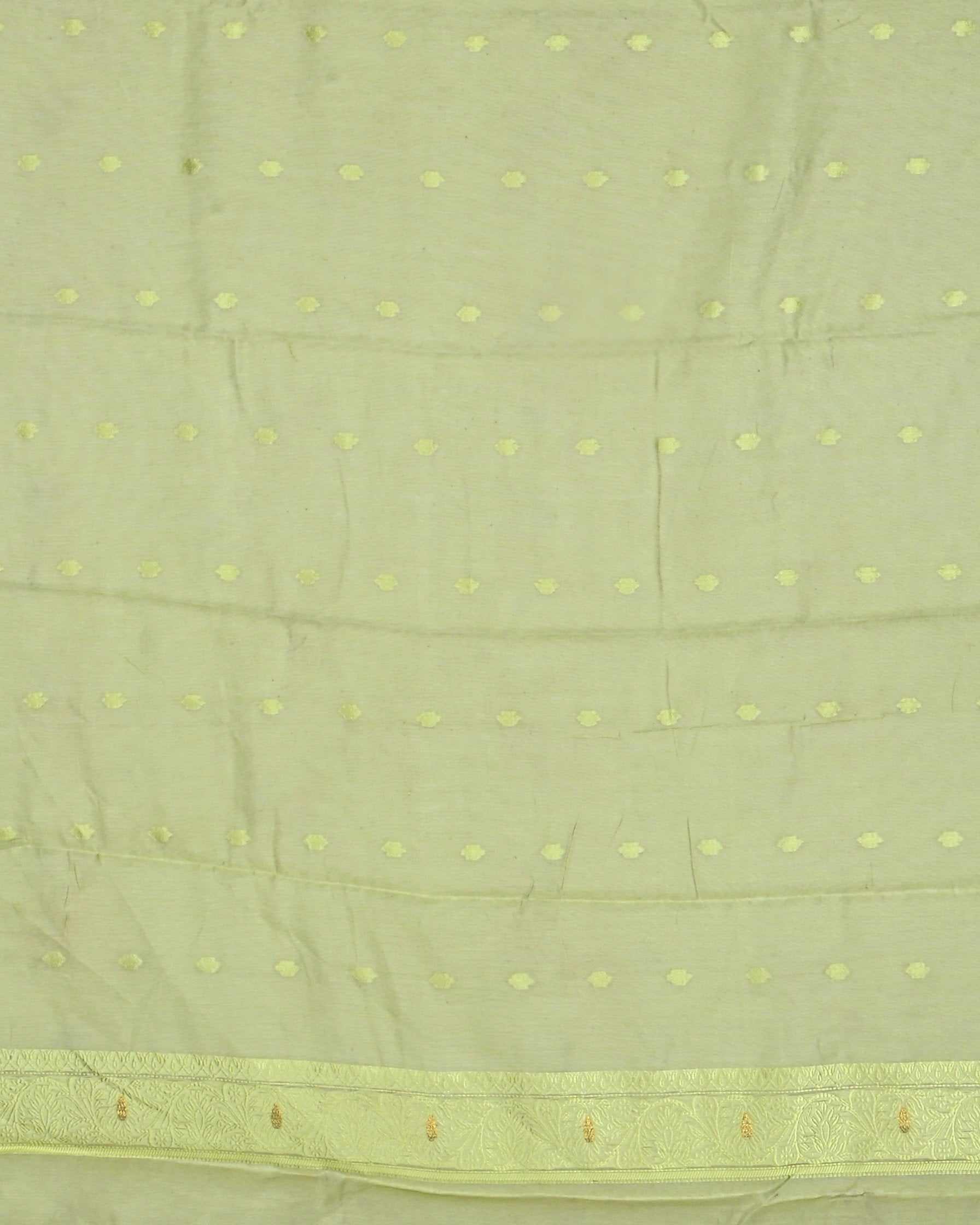 Green color Chanderi Saree