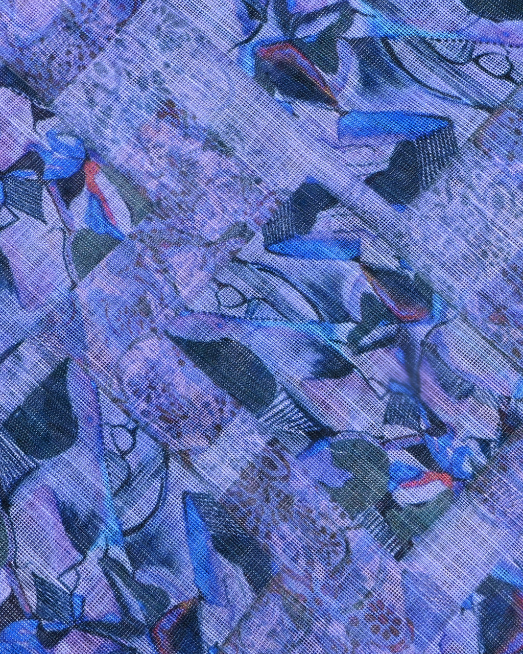 Purple Color Lenin Saree