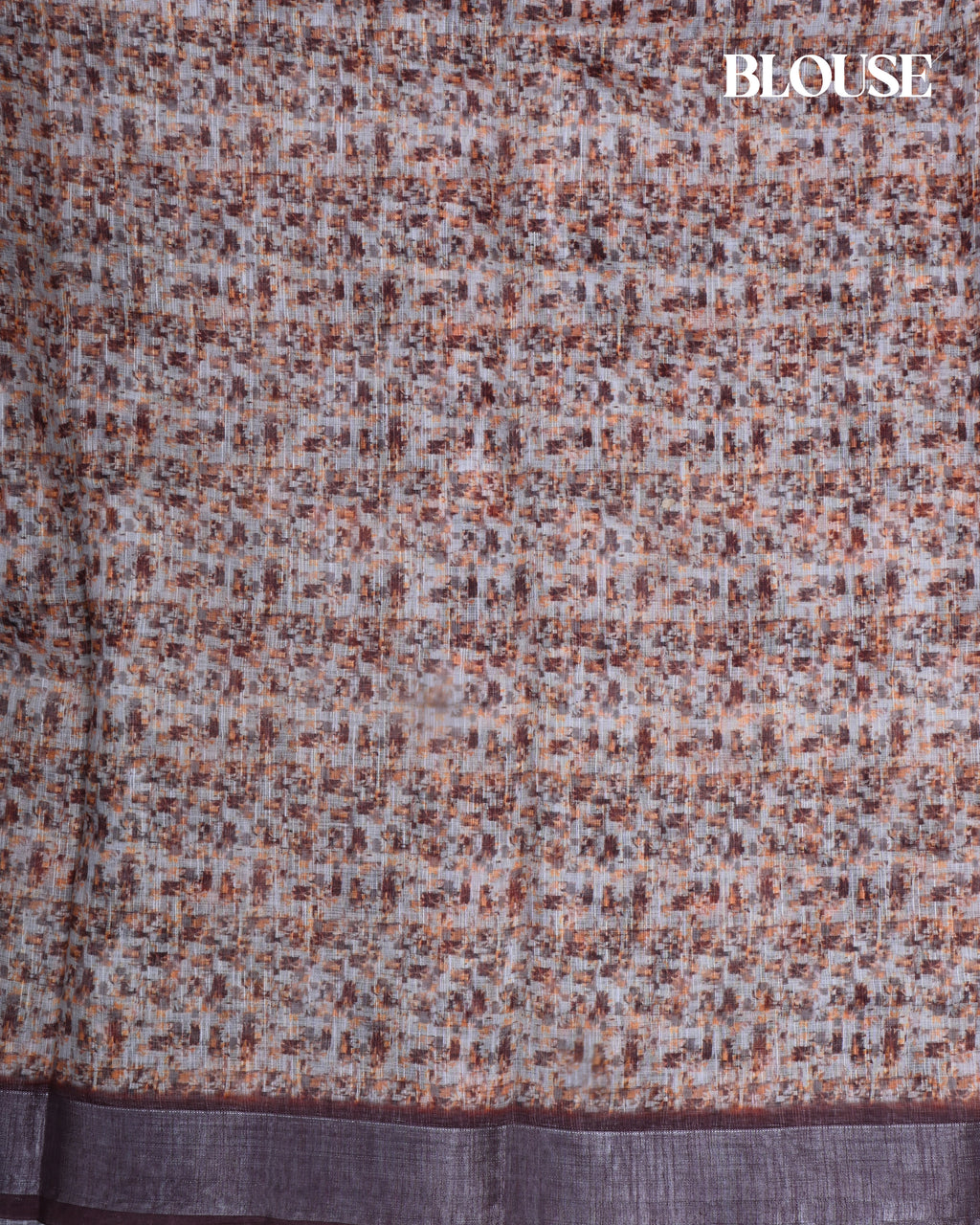 Grey Color Lenin Saree