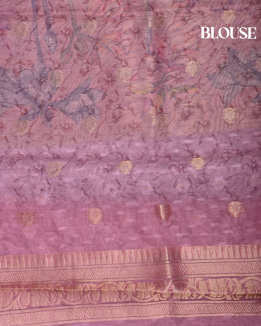 Pink Color Chanderi Saree