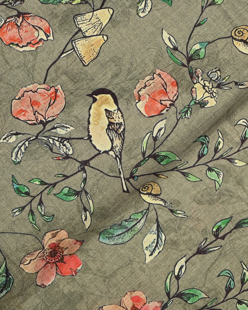 Green Color Silk Saree