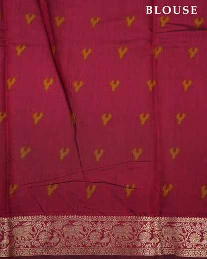 Earthy Color Silk Saree