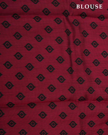 Black Color Silk Saree