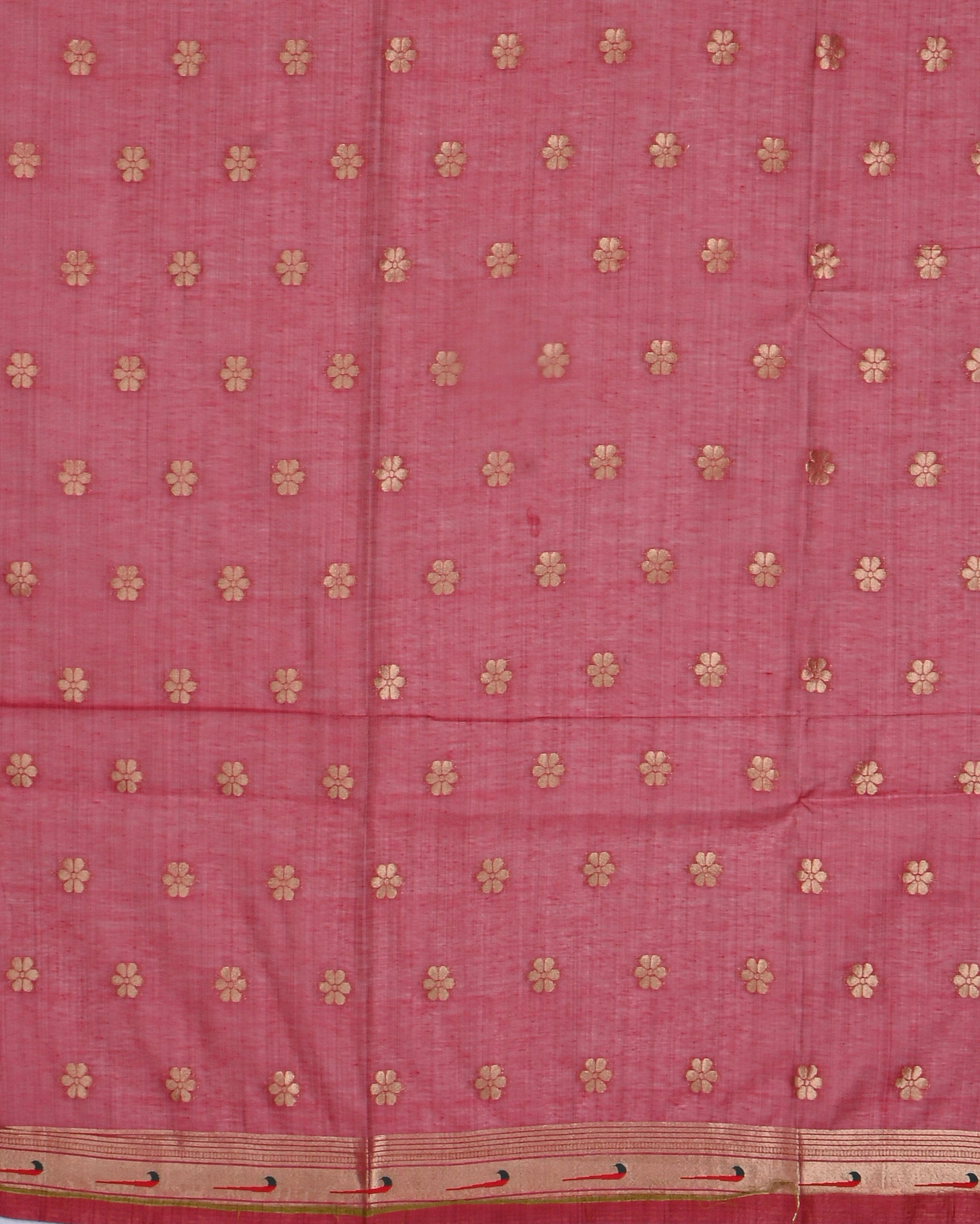 Green color Chanderi Saree