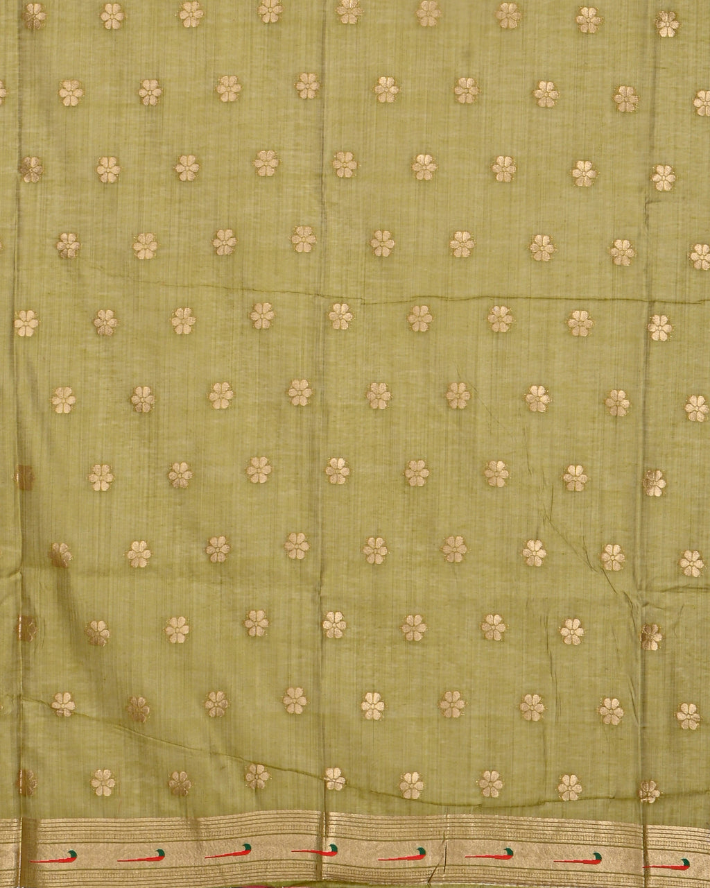 Pink color Chanderi Saree