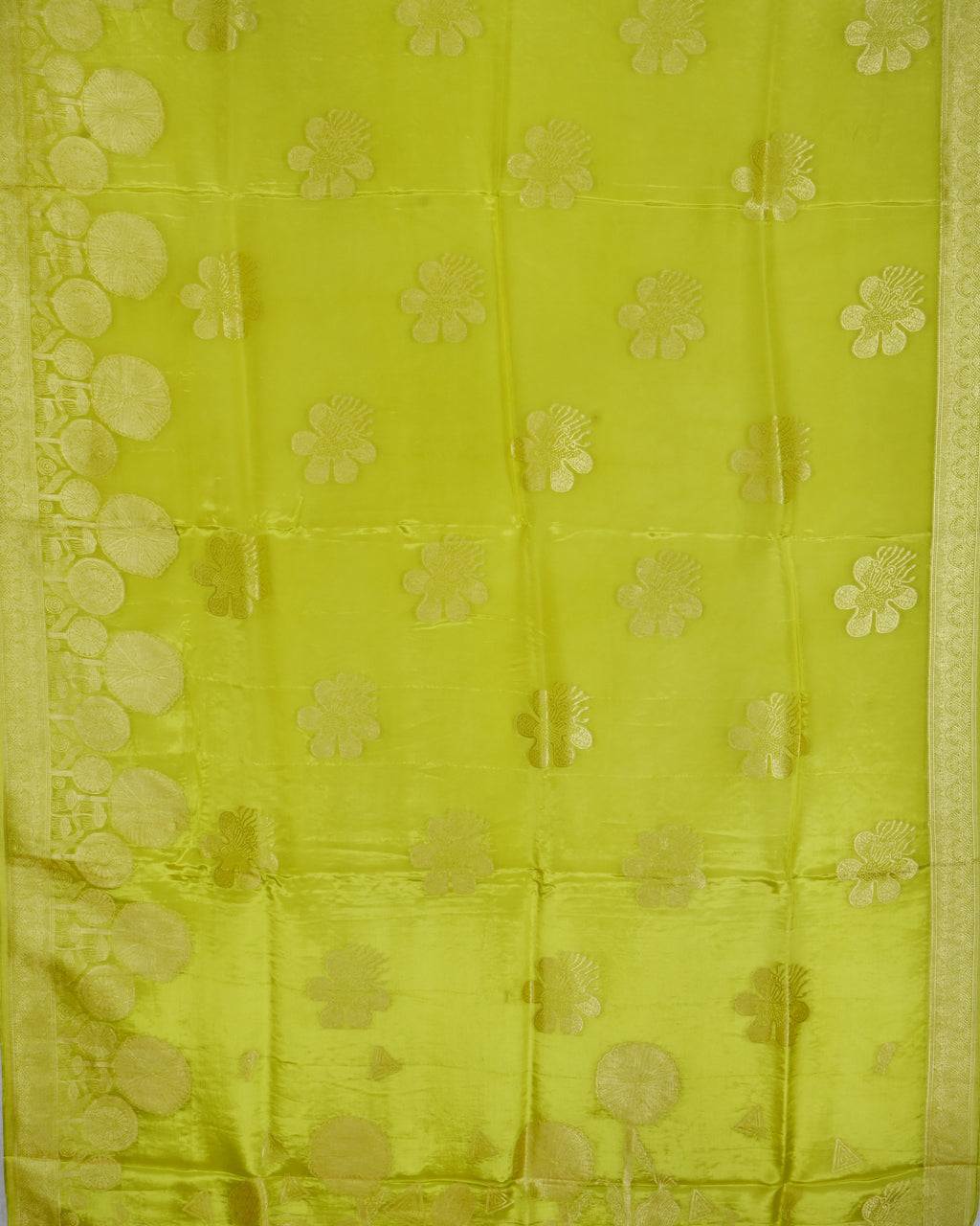 Green color Silk Saree