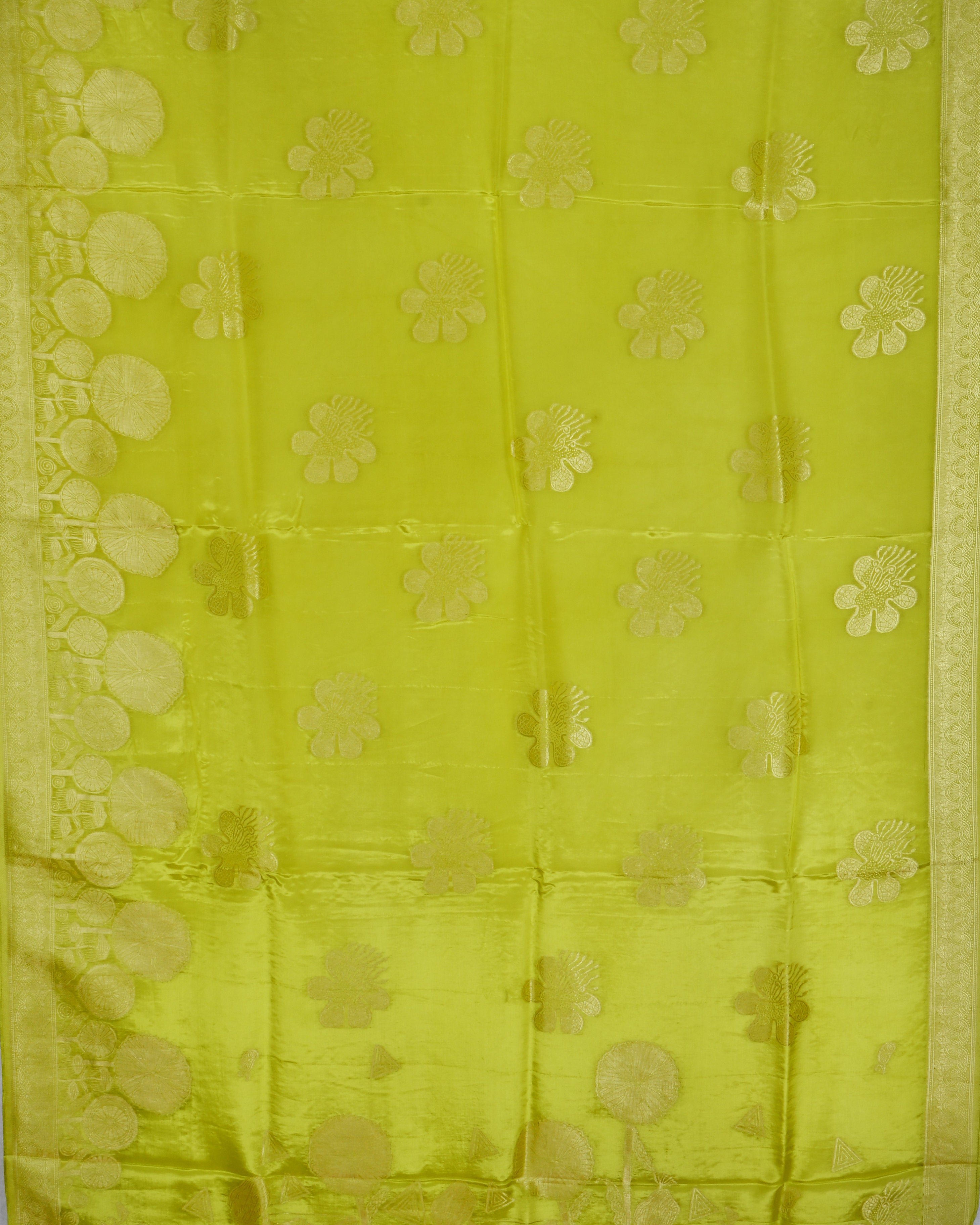Green color Silk Saree