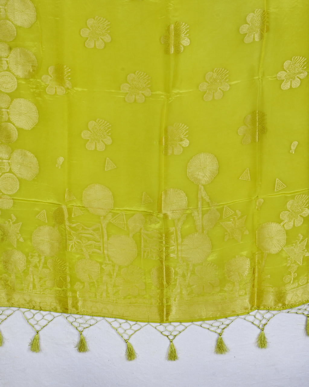 Green color Silk Saree