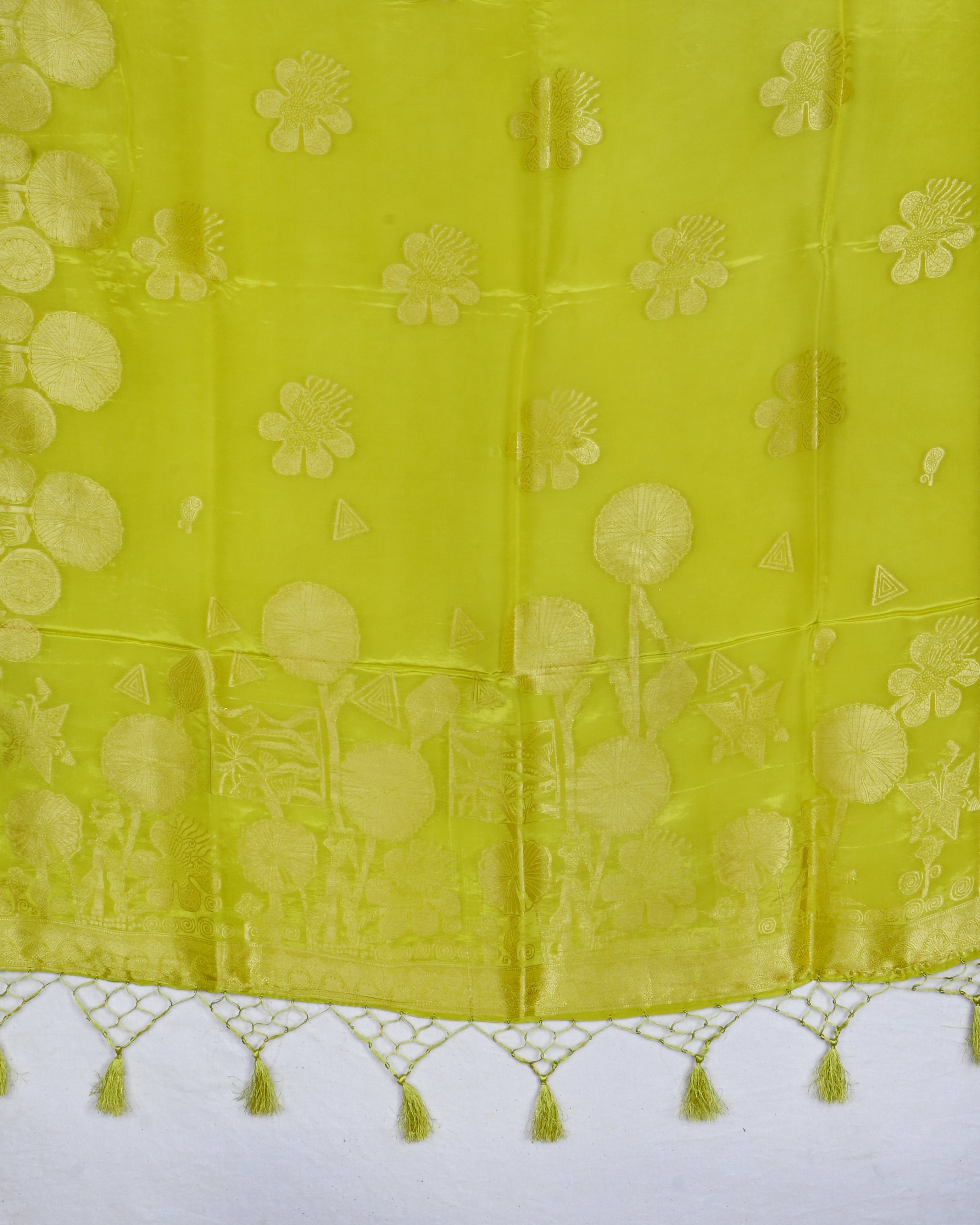 Green color Silk Saree