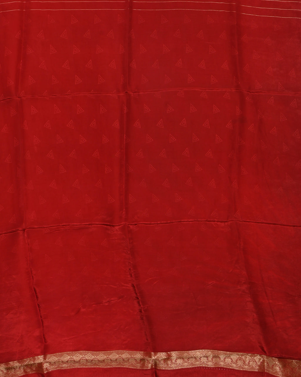 Maroon color Silk Saree