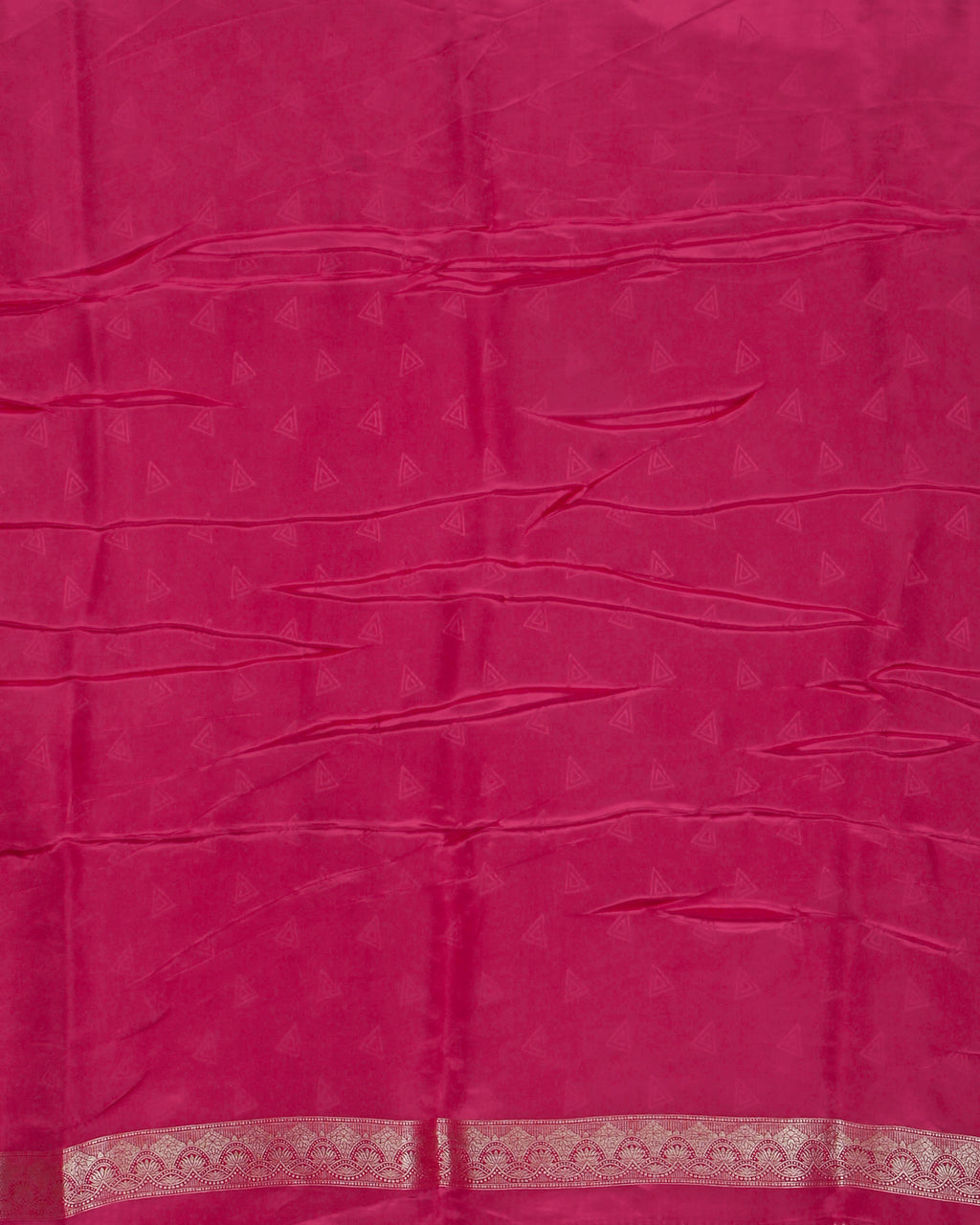 Pink color Silk Saree