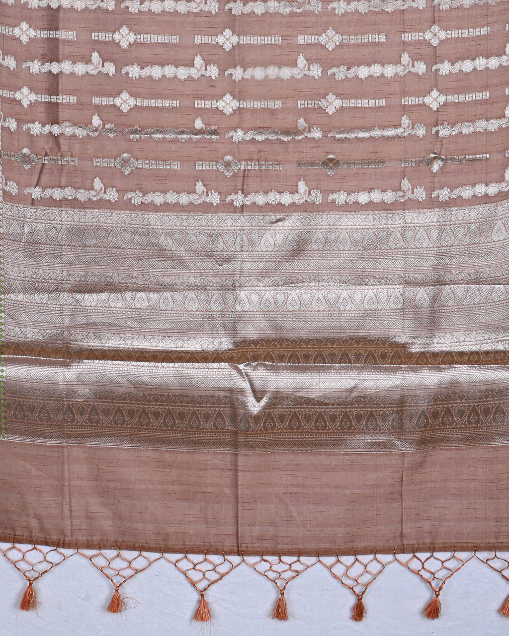 Purple color Silk Saree