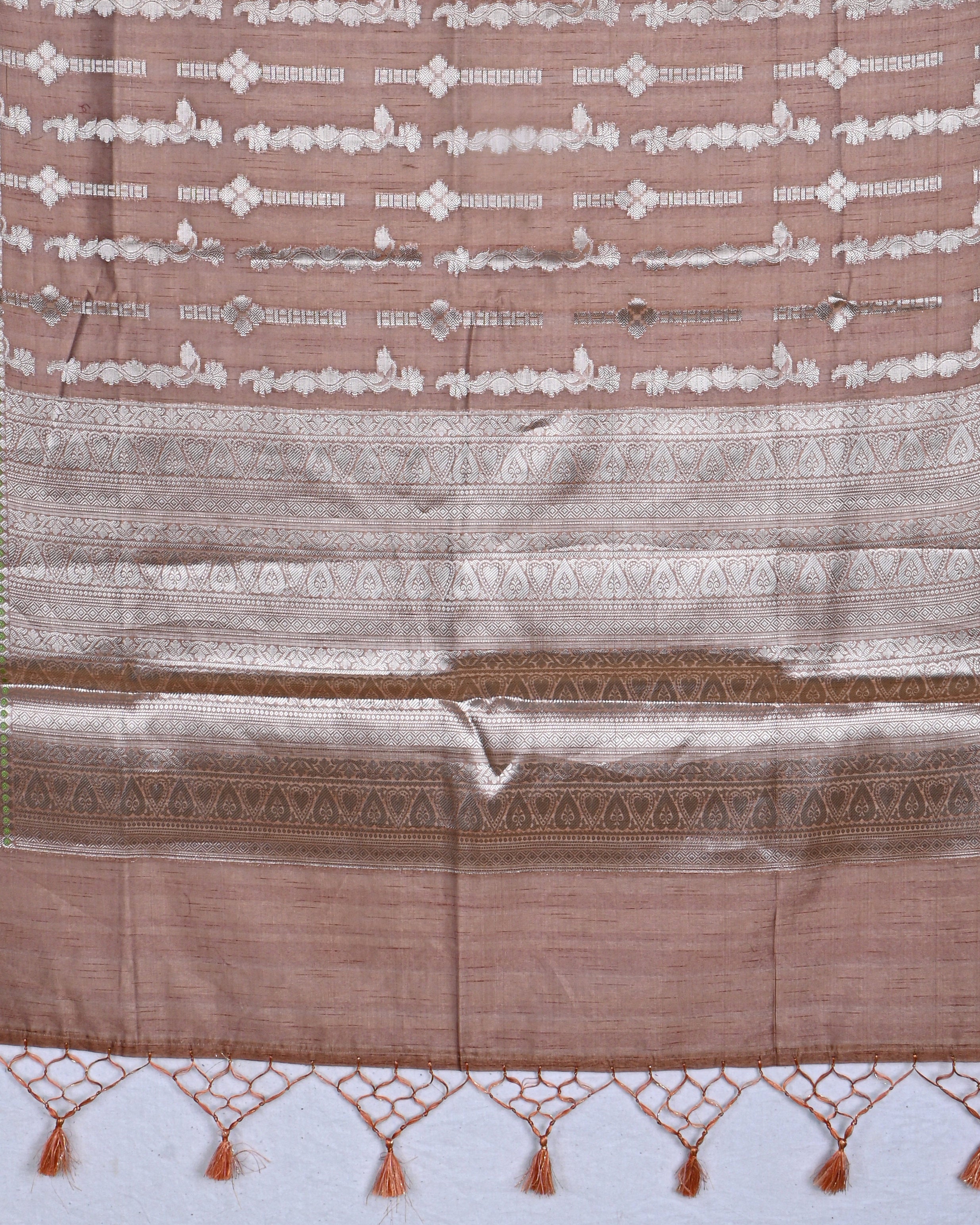 Purple color Silk Saree