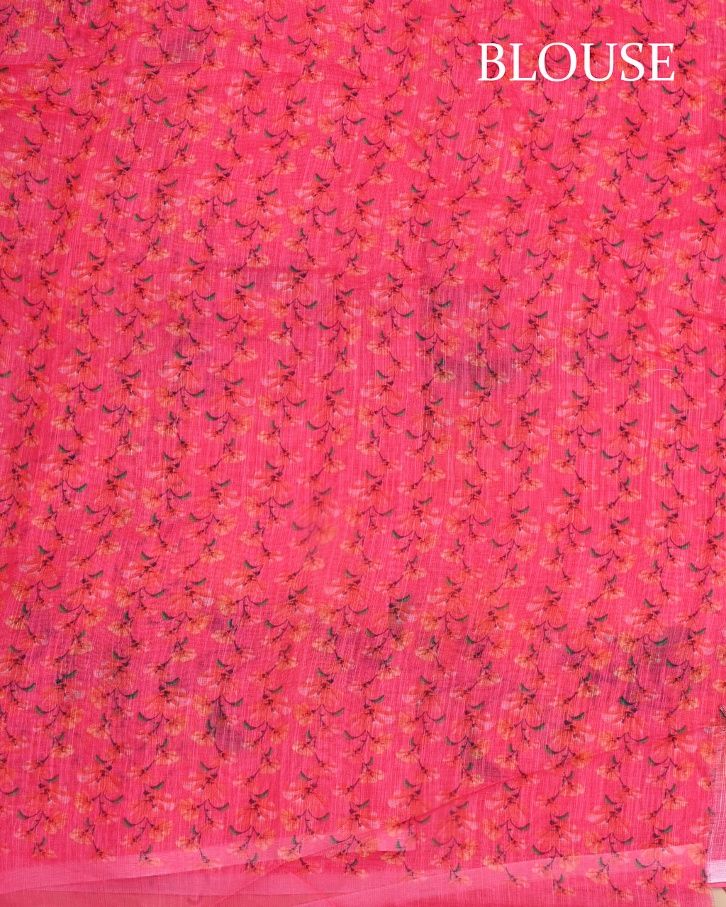 Pink Color Lenin Saree