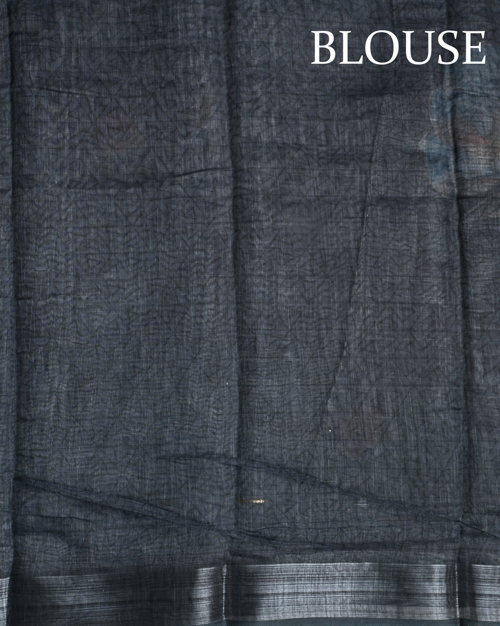 Grey Color Lenin Saree