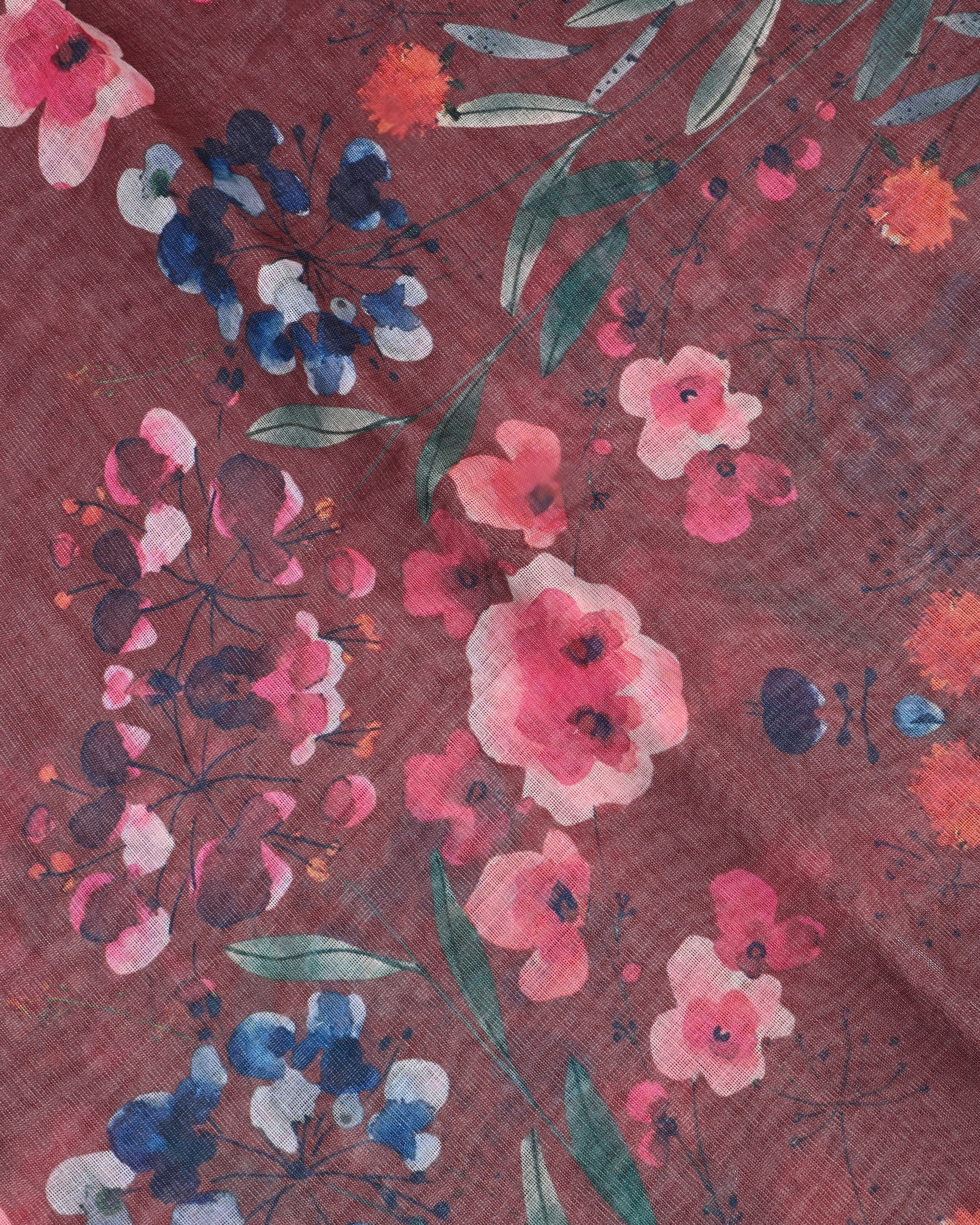 Earthy Color Lenin Saree