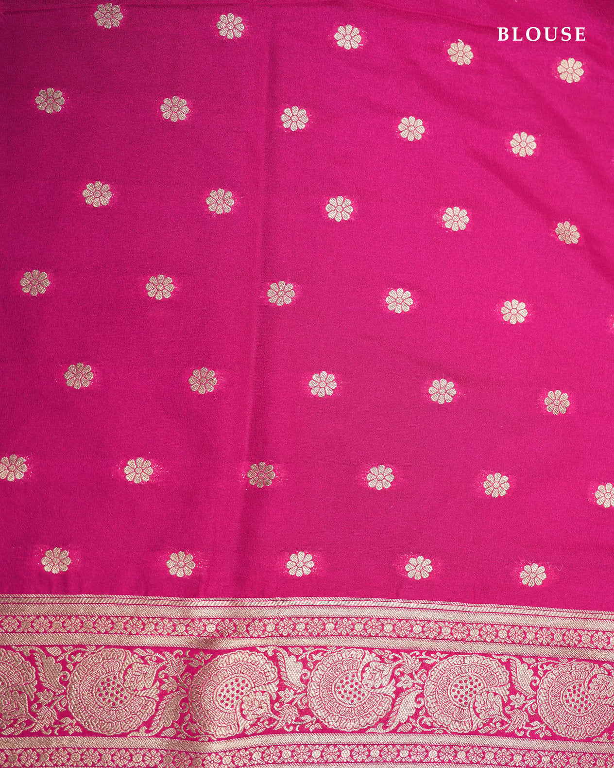 Ferozi Color Silk Saree