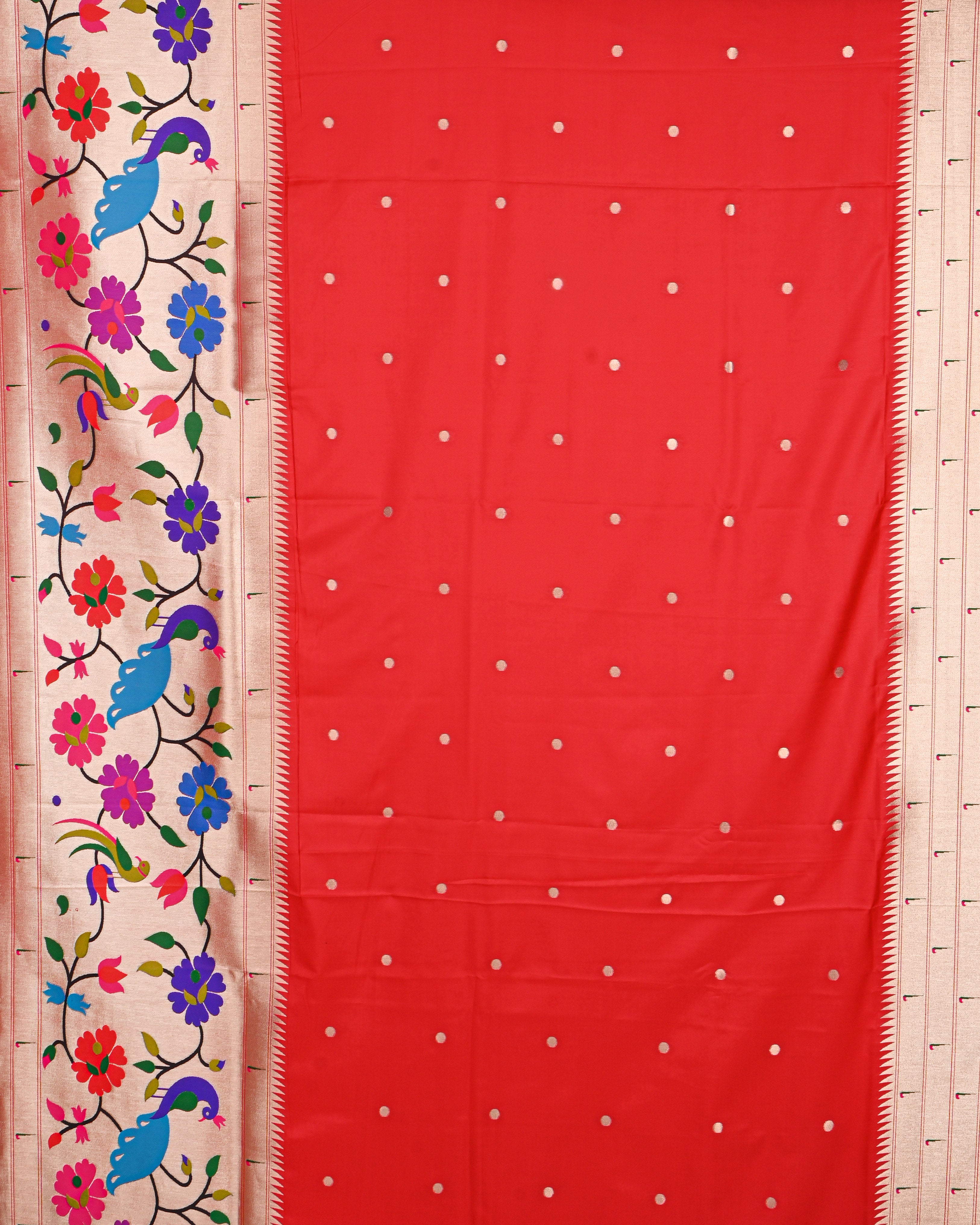 Red color Silk Saree