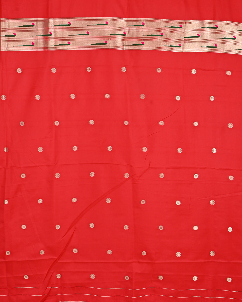Red color Silk Saree