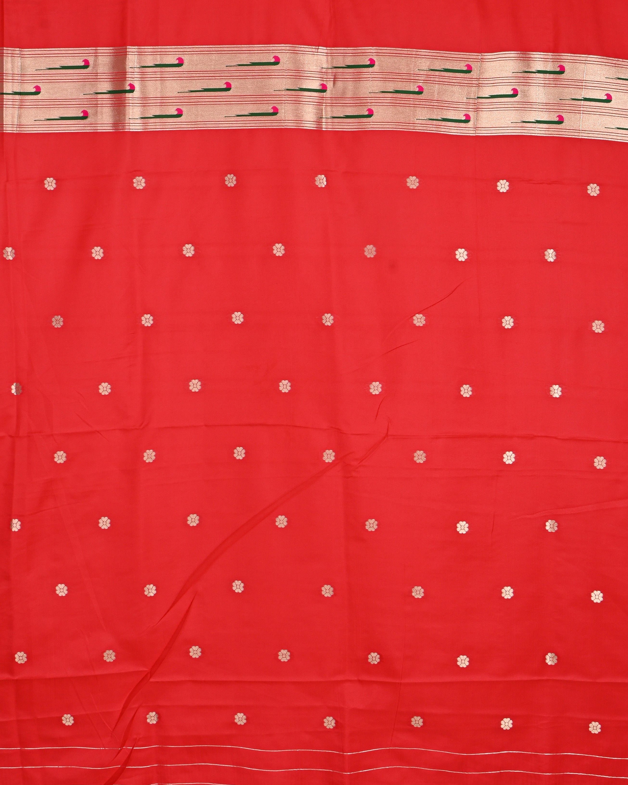 Red color Silk Saree