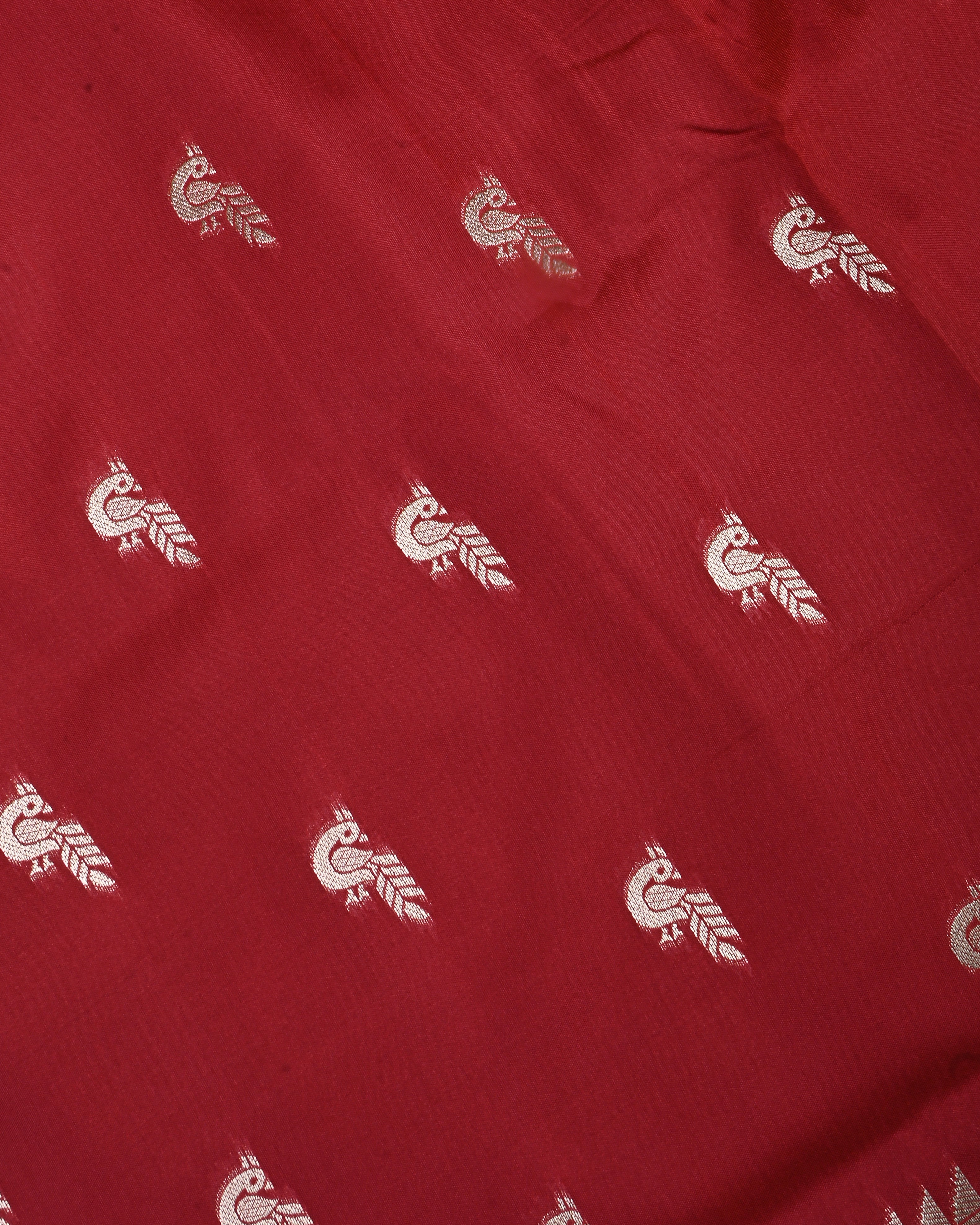 Maroon Color Silk Saree