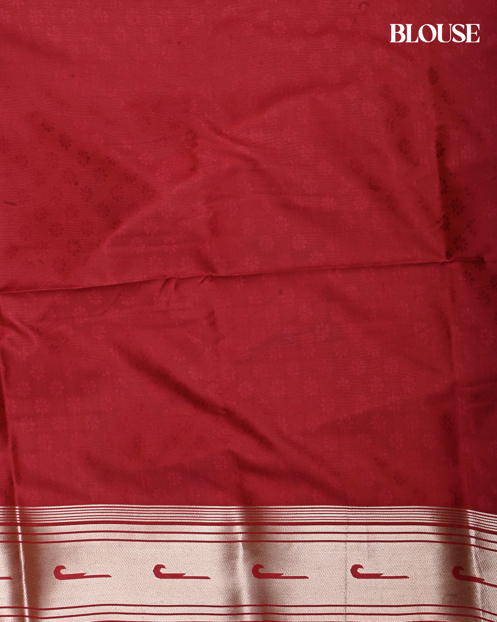 Maroon Color Silk Saree