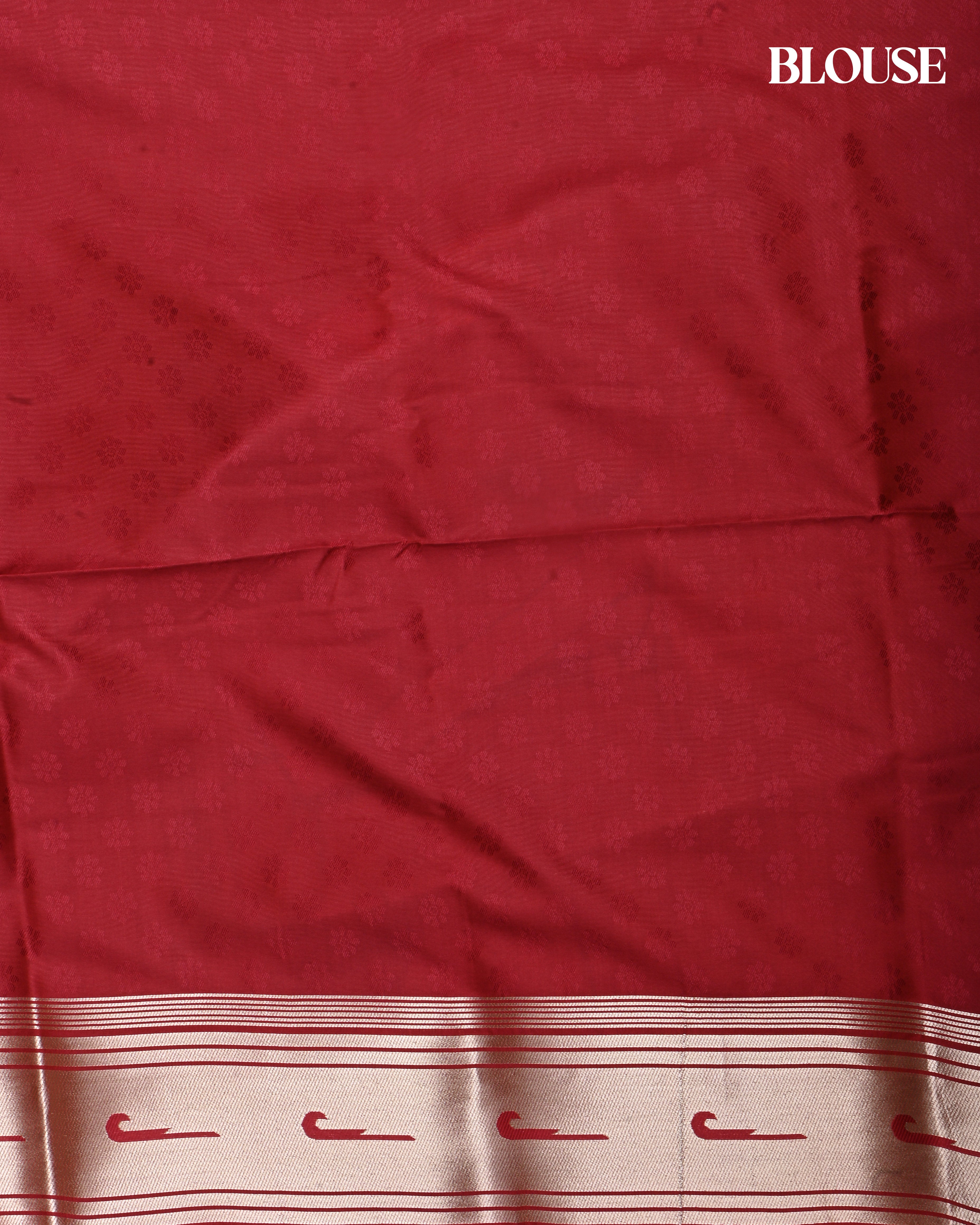 Maroon Color Silk Saree