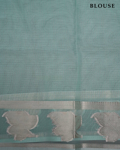 Ferozi Color Silk Kota Saree