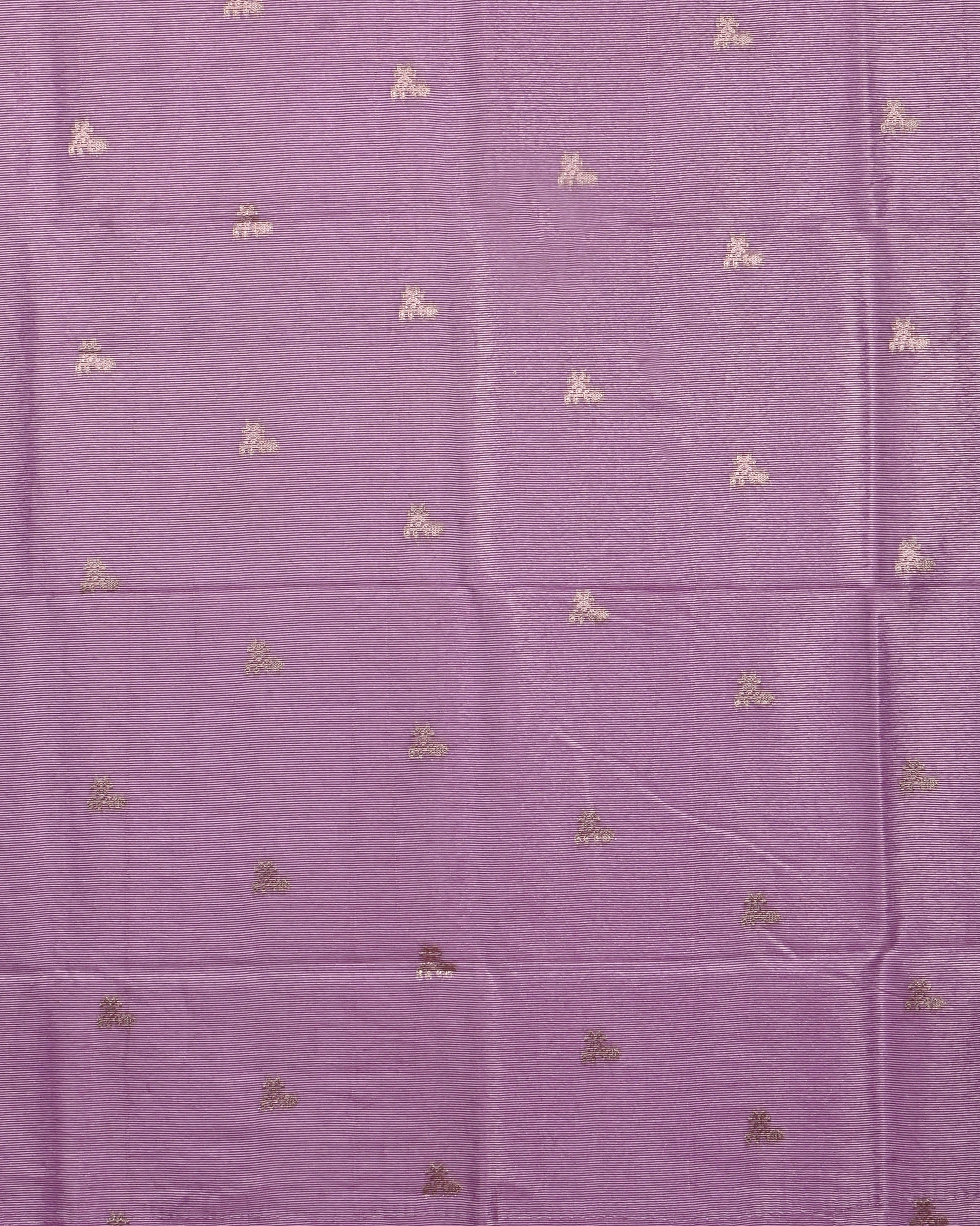 Purple color Silk Saree