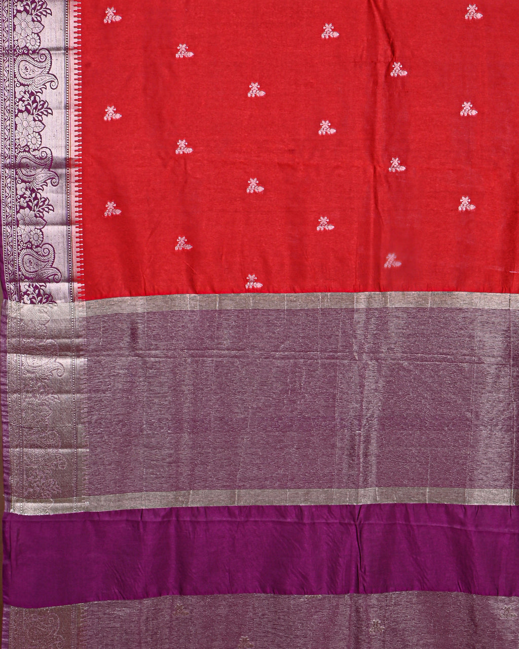 Red color Silk Saree