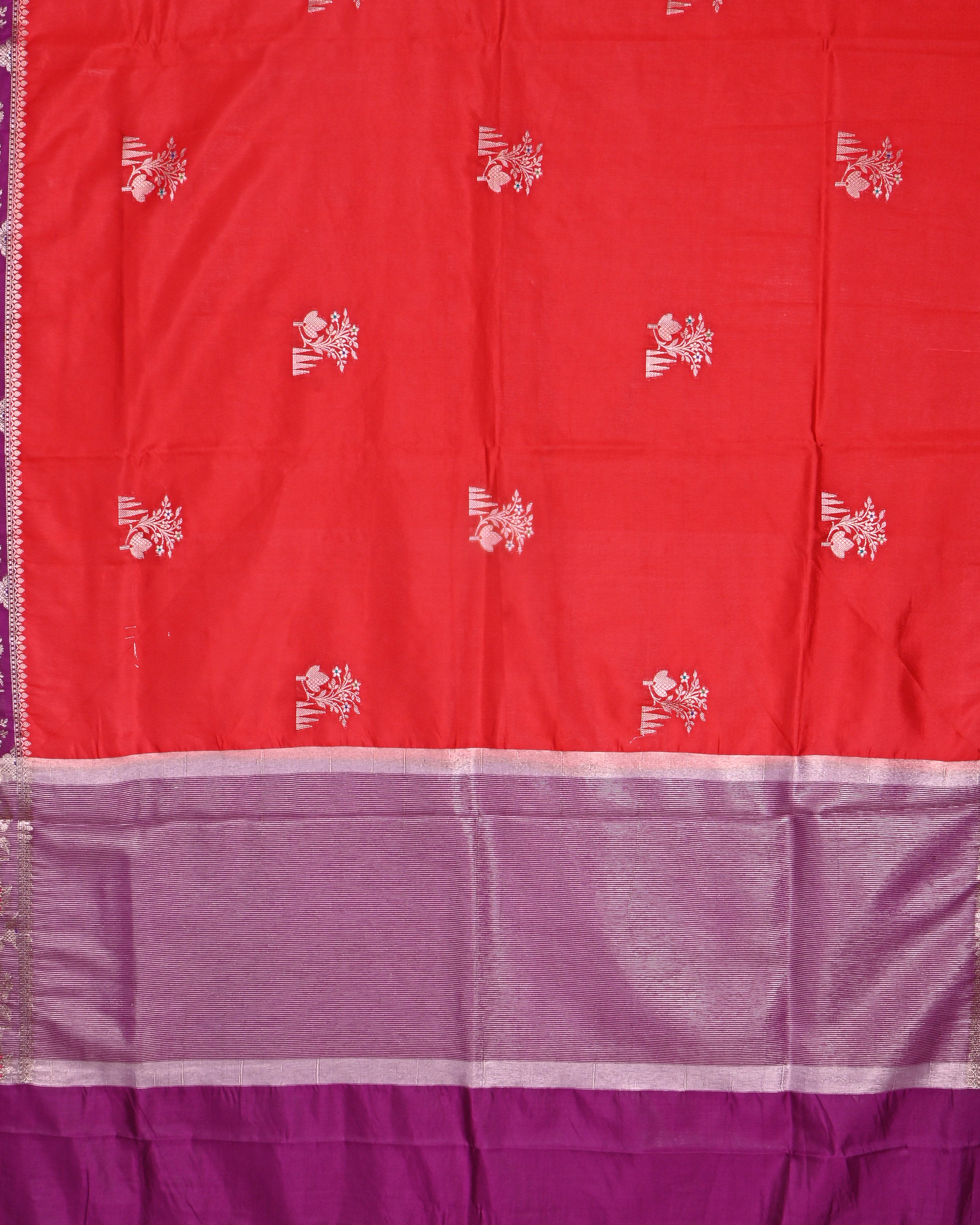Red color Silk Saree