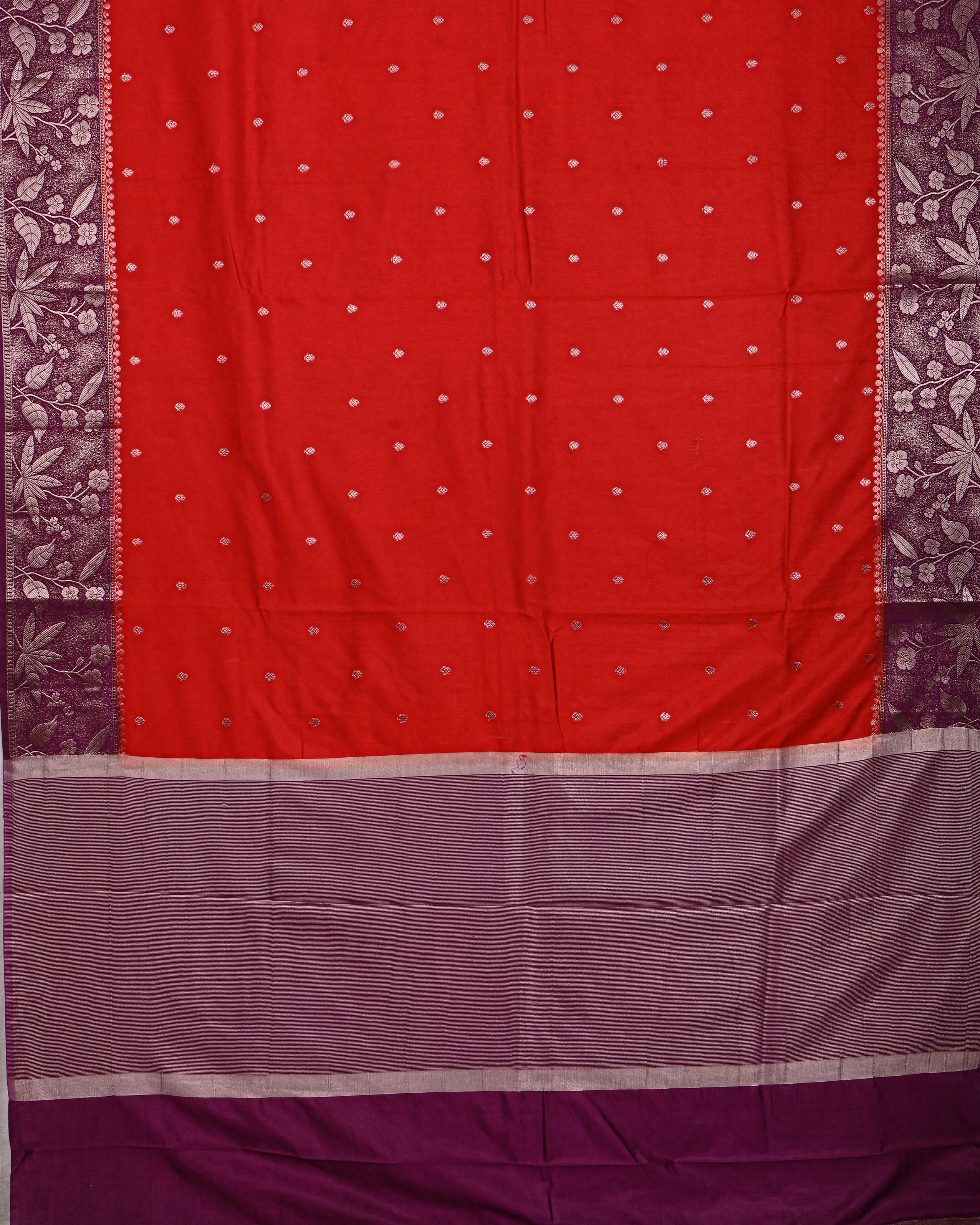 Red color Silk Saree