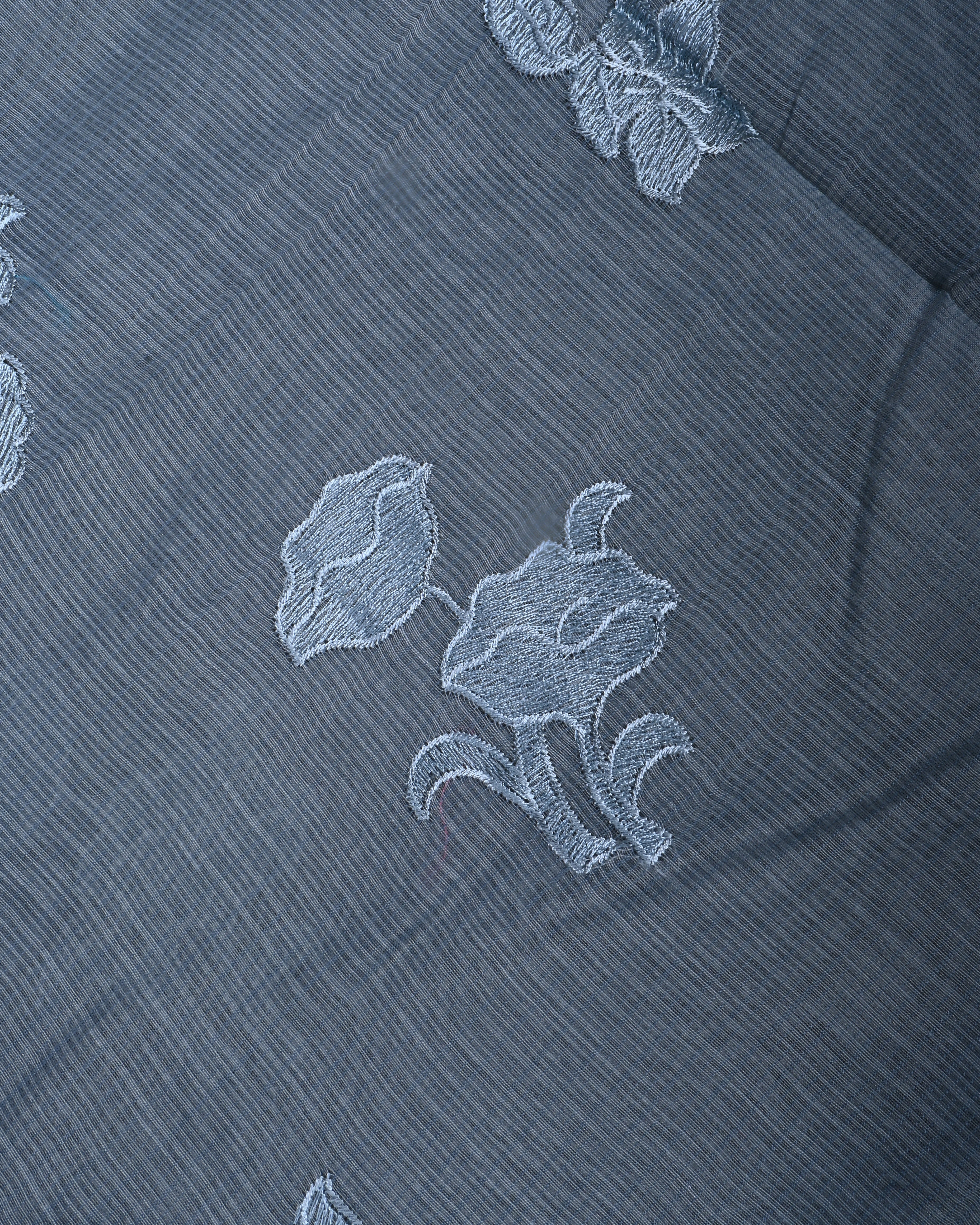 Grey Color Silk Kota Saree