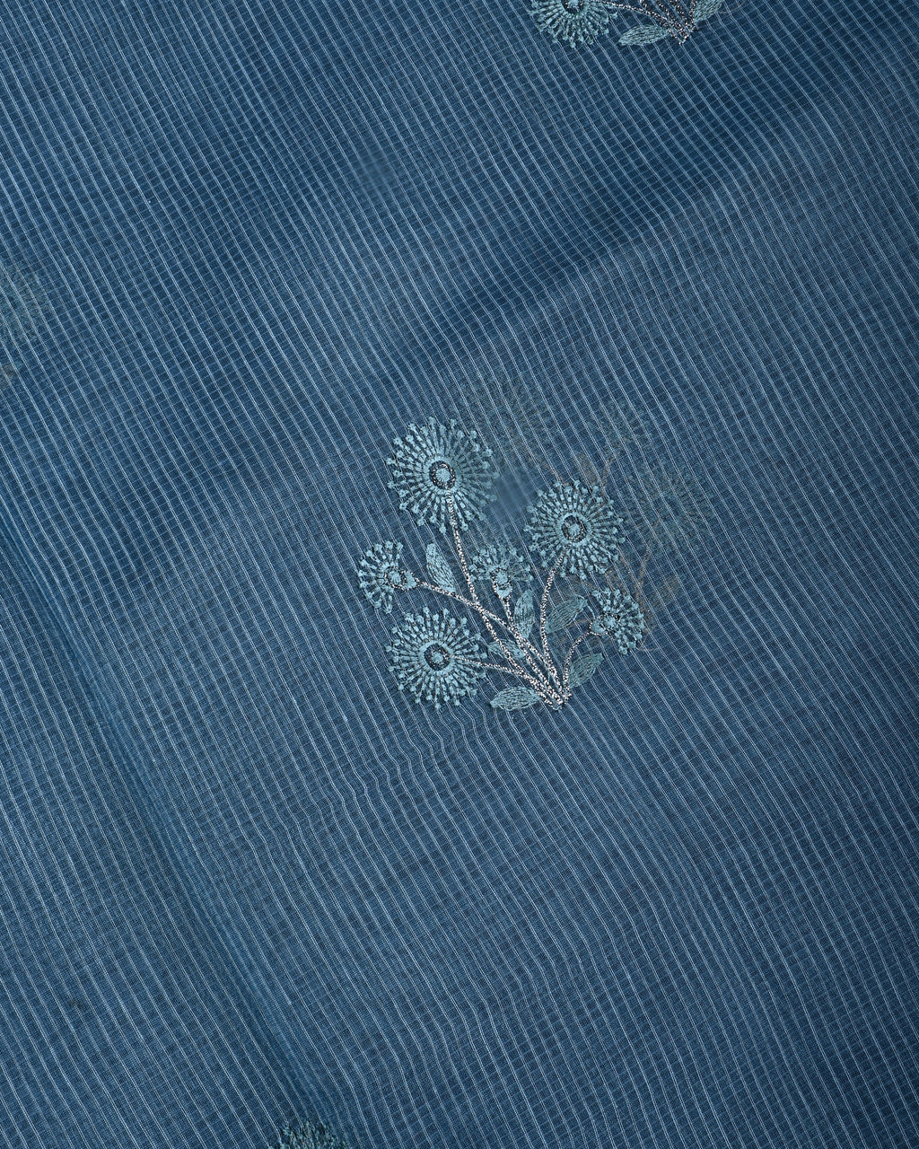 Ferozi Color Silk Kota Saree