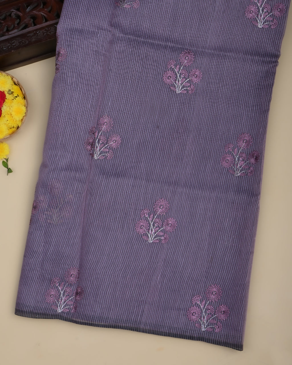 Purple Color Silk Kota Saree