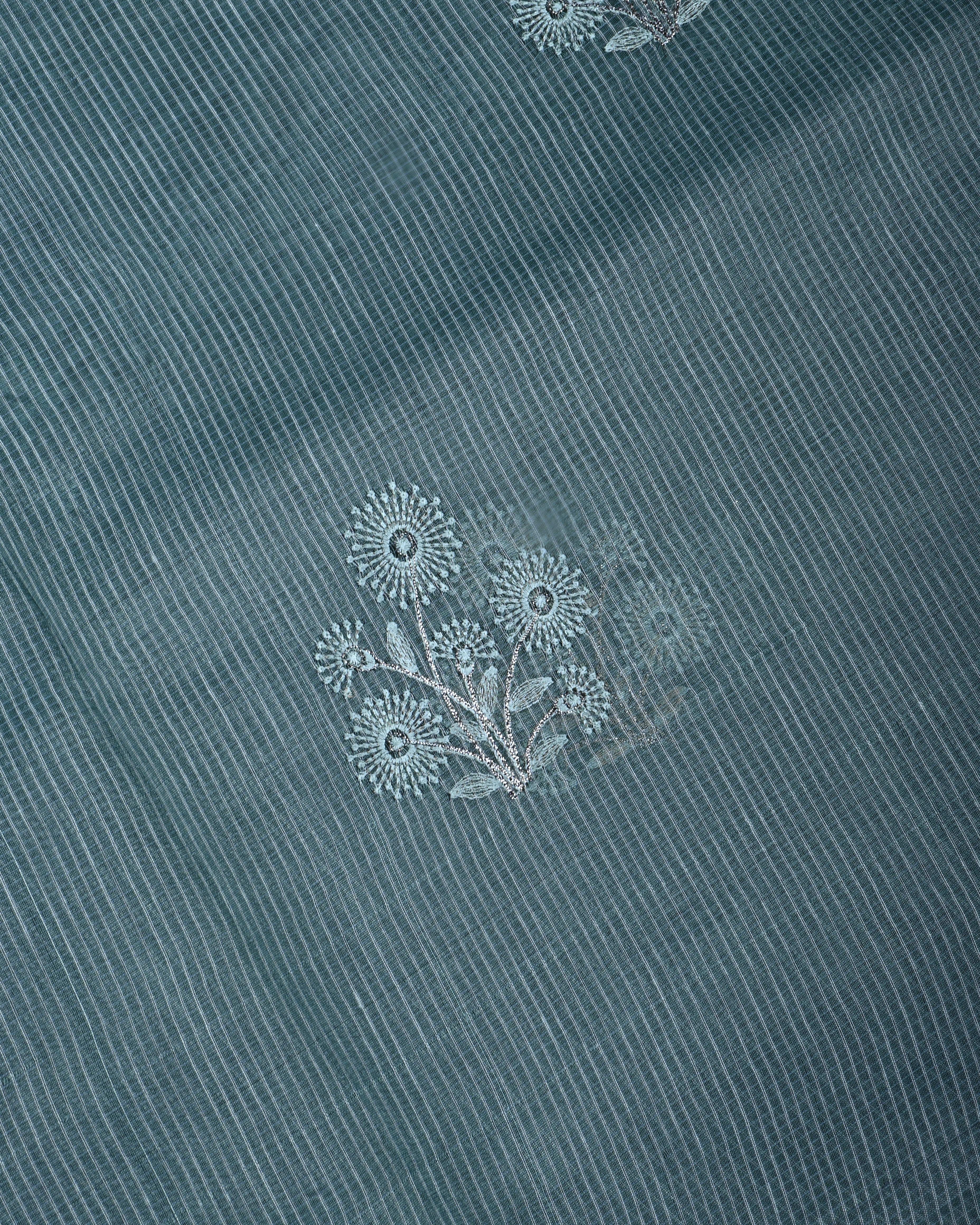 Ferozi Color Silk Kota Saree