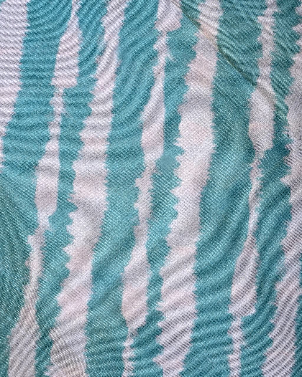 Ferozi Color Tissue Saree