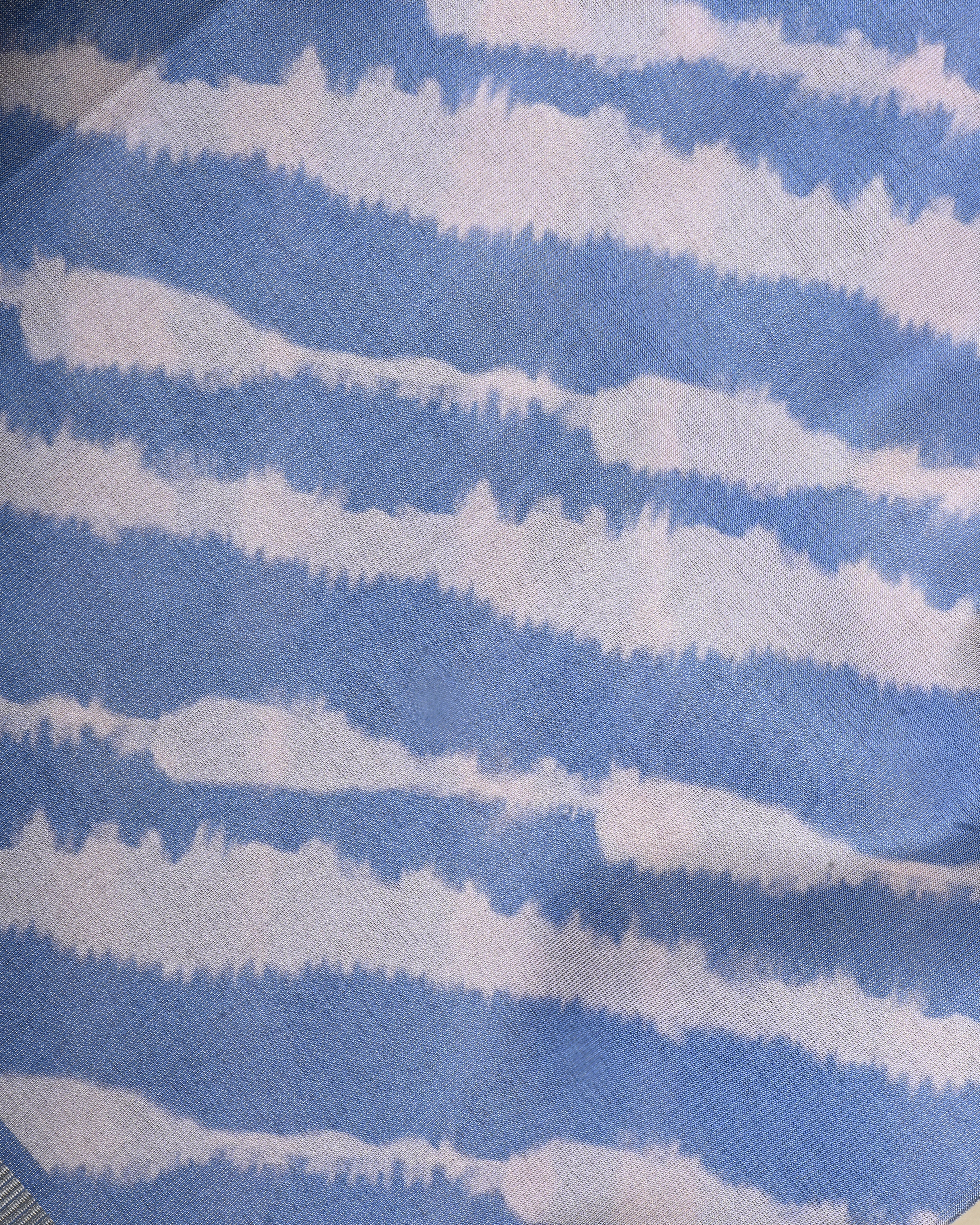 Ferozi Color Tissue Saree