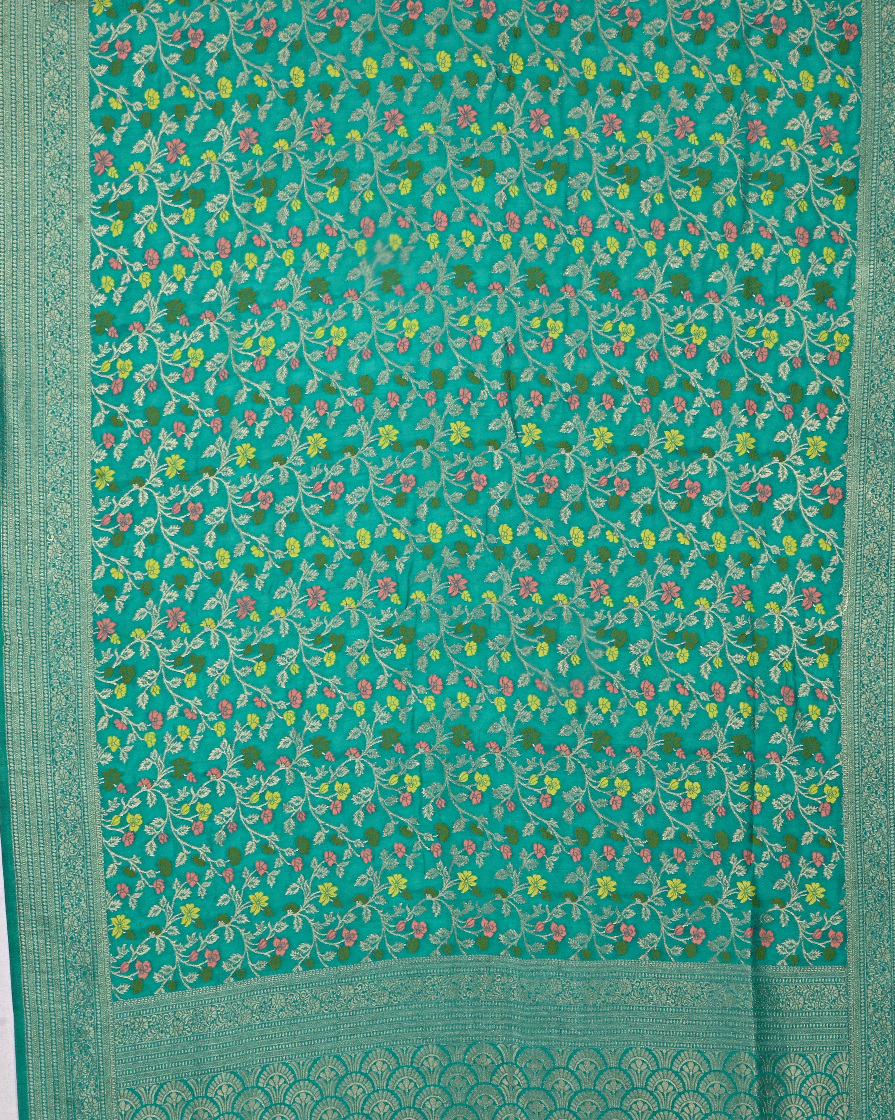 Green color Silk Saree